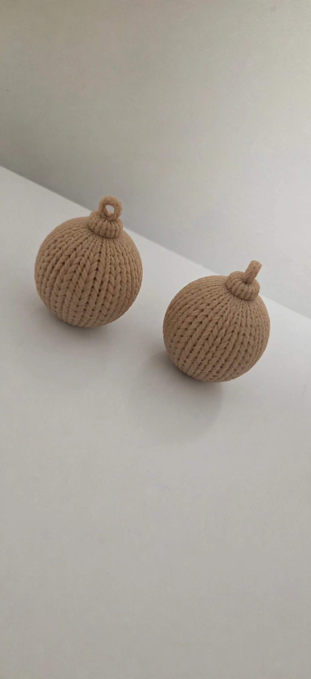 Knitted Christmas Ornaments — 3D Printed · $4 each or 6 for $20 - photo 4