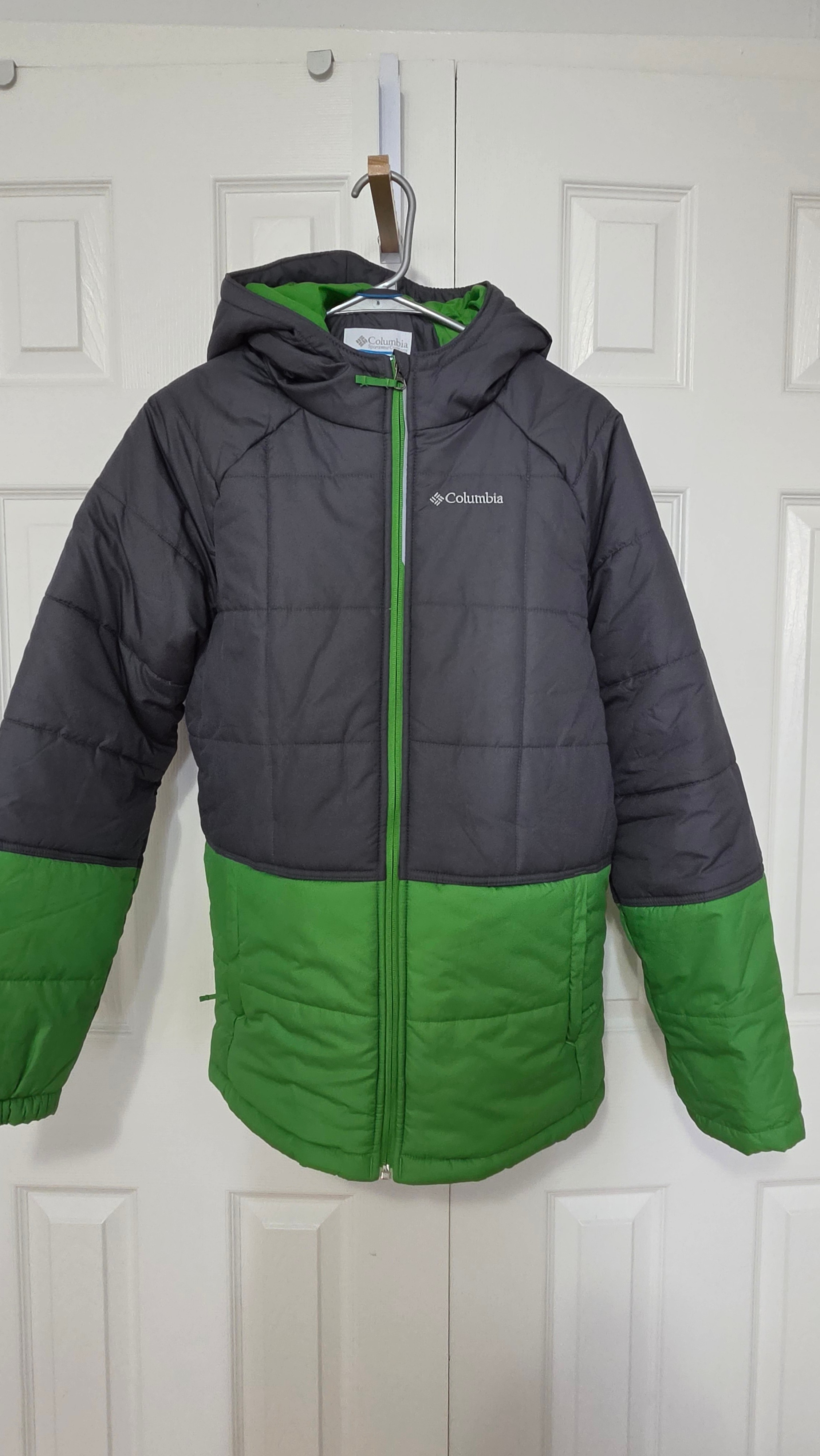 Columbia Youth Quilted Hooded Jacket Size XL - photo 3