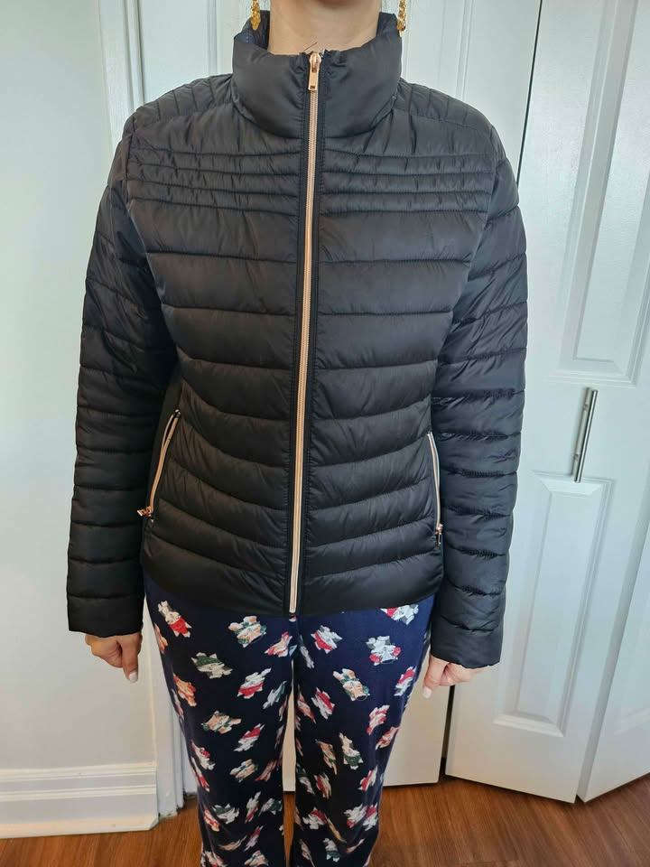 ​Women’s Lightweight Black Puffer Jacket