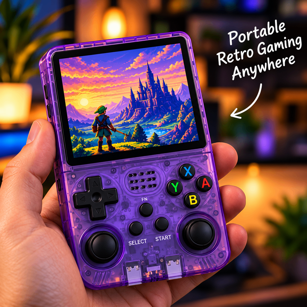 R36S Retro Gaming Handheld - 21,000+ Games - Brand New - photo 4