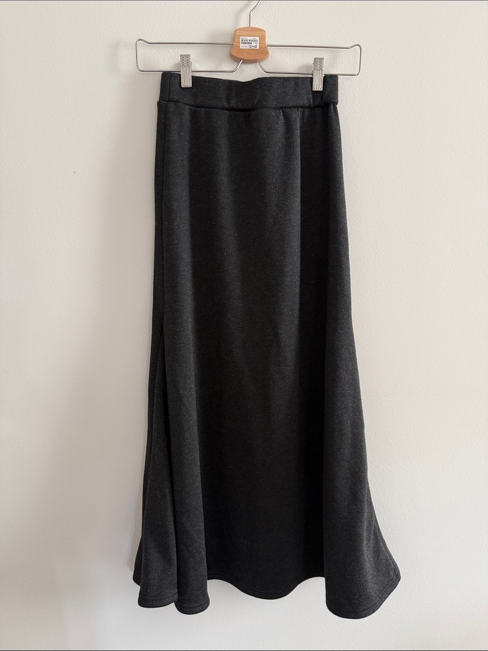 Thick Classic Charcoal Women's A-line Skirt - photo 5