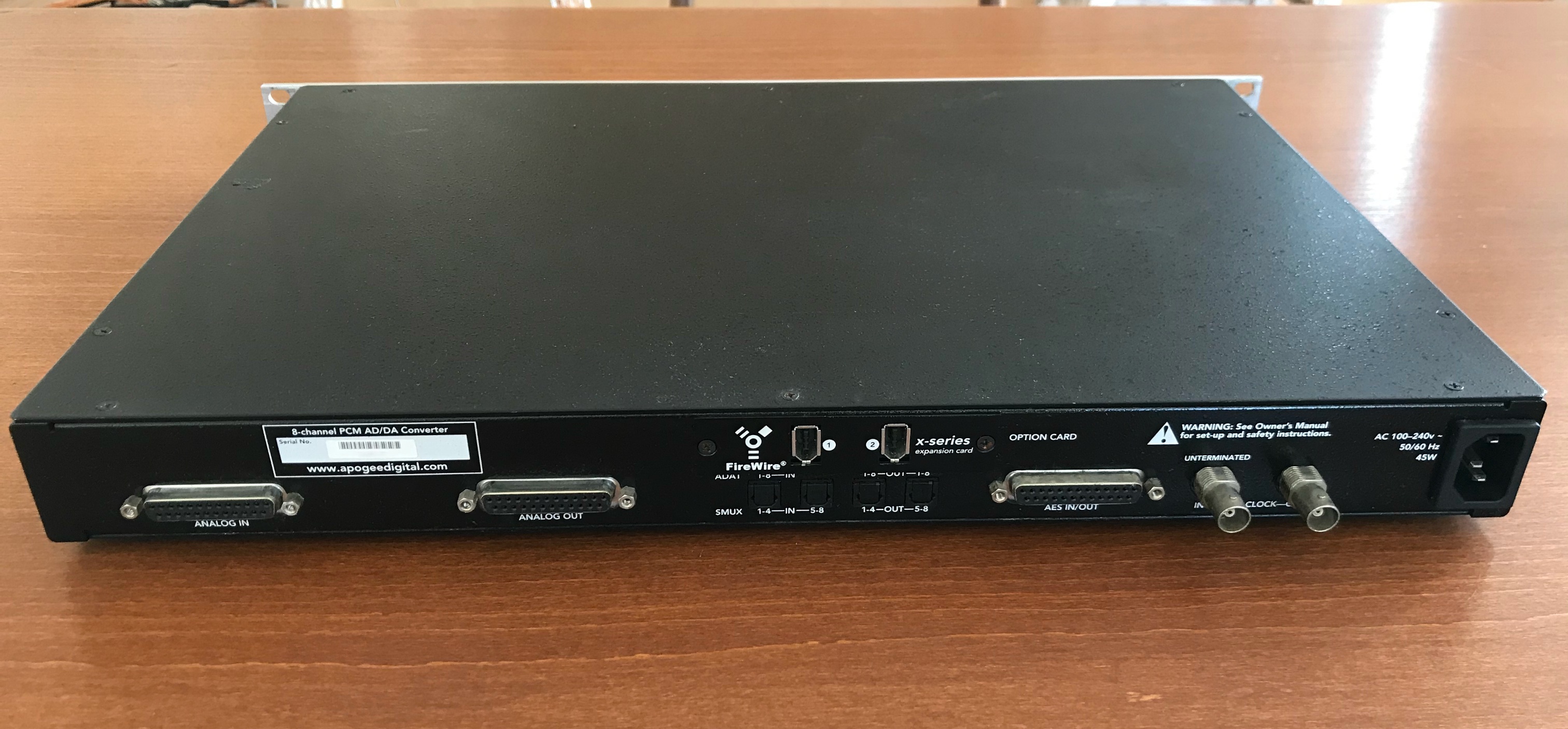 Apogee Rosetta 800 96kHz 8 Channel AD/DA Audio Interface - photo 4