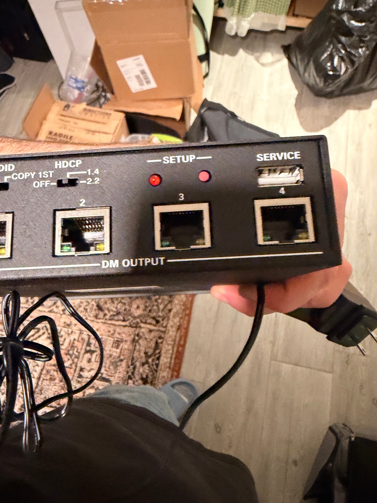 Crestron DM-DA4-4K-C 4K HDMI Splitter - photo 3
