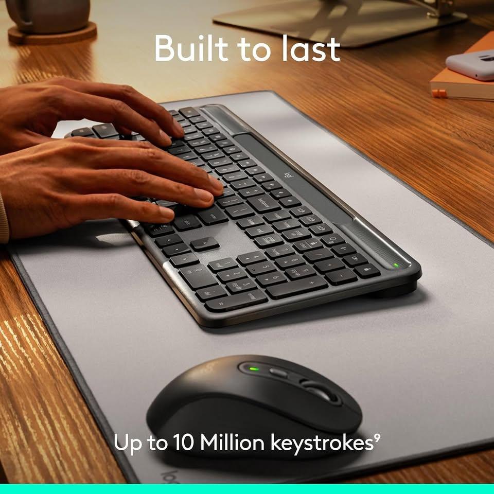 Logitech K980 Wireless Bluetooth Keyboard – Multi-Device, - photo 2
