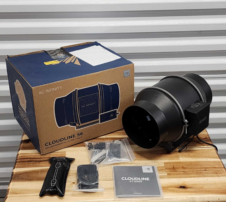 AC Infinity Cloudline S6 Inline Fan - photo 3