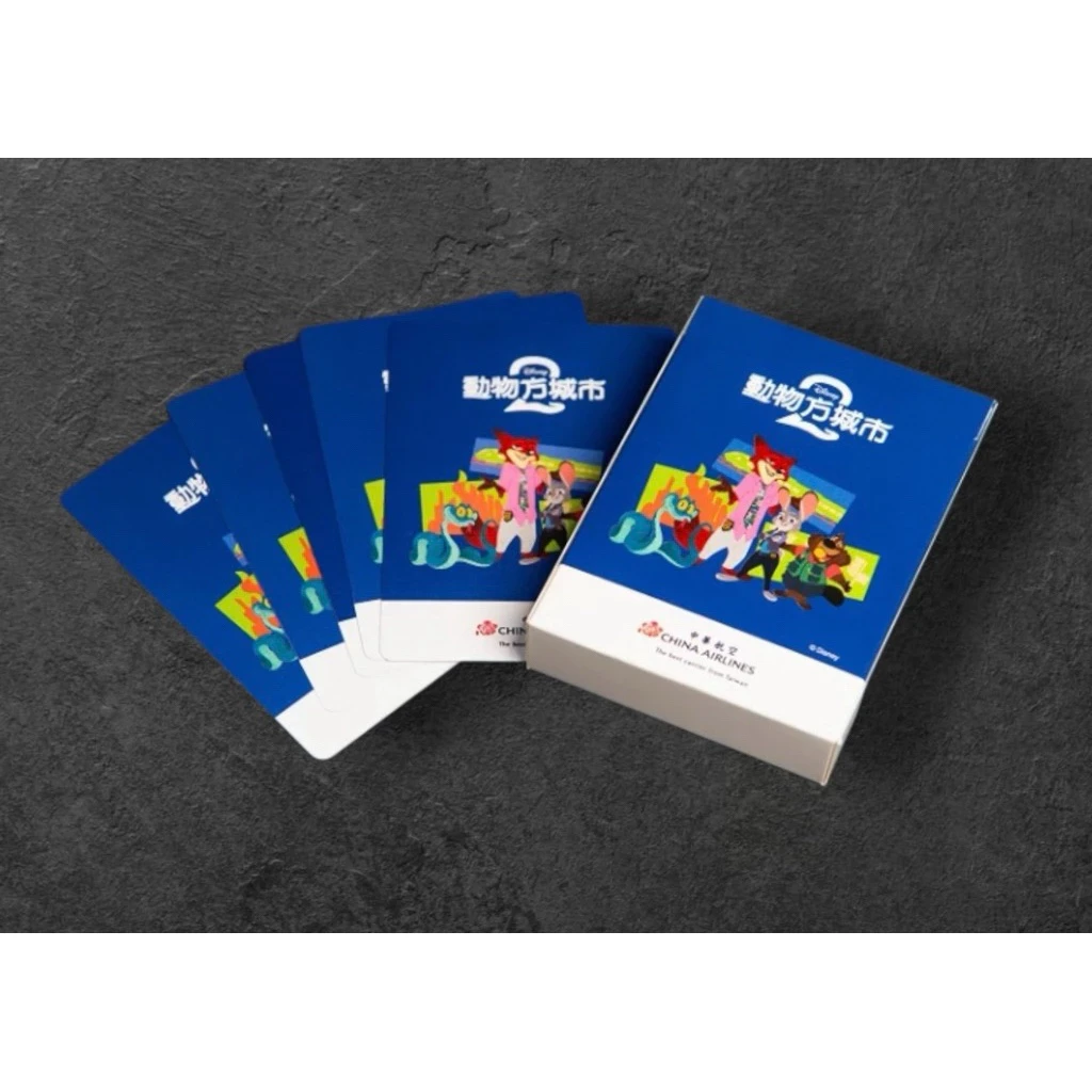 Zootopia 2 Playing Cards China Airlines - photo 2