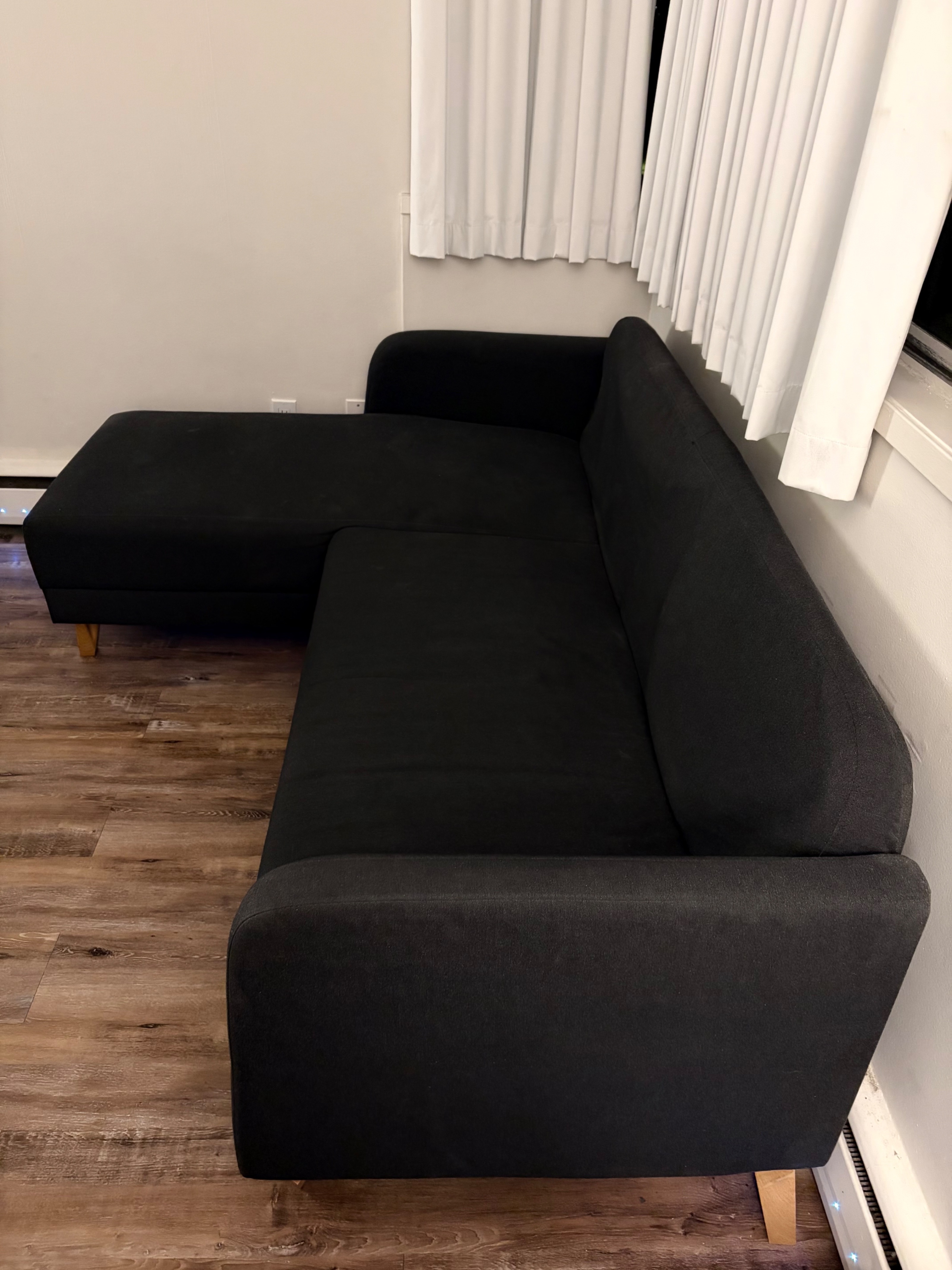 IKEA LINANÄS 3-seat sofa, with chaise longue - photo 2