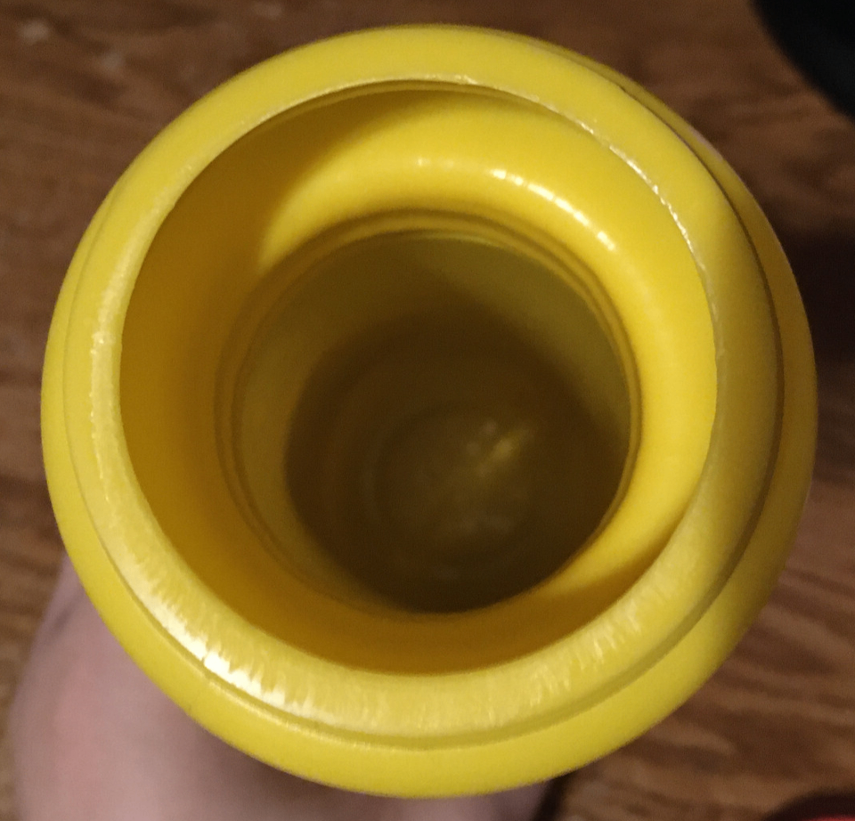 KEN GRIFFEY JR JUNIOR WATER BOTTLE BAT MLBPA MSA 8.5 YELLOW RED - photo 4