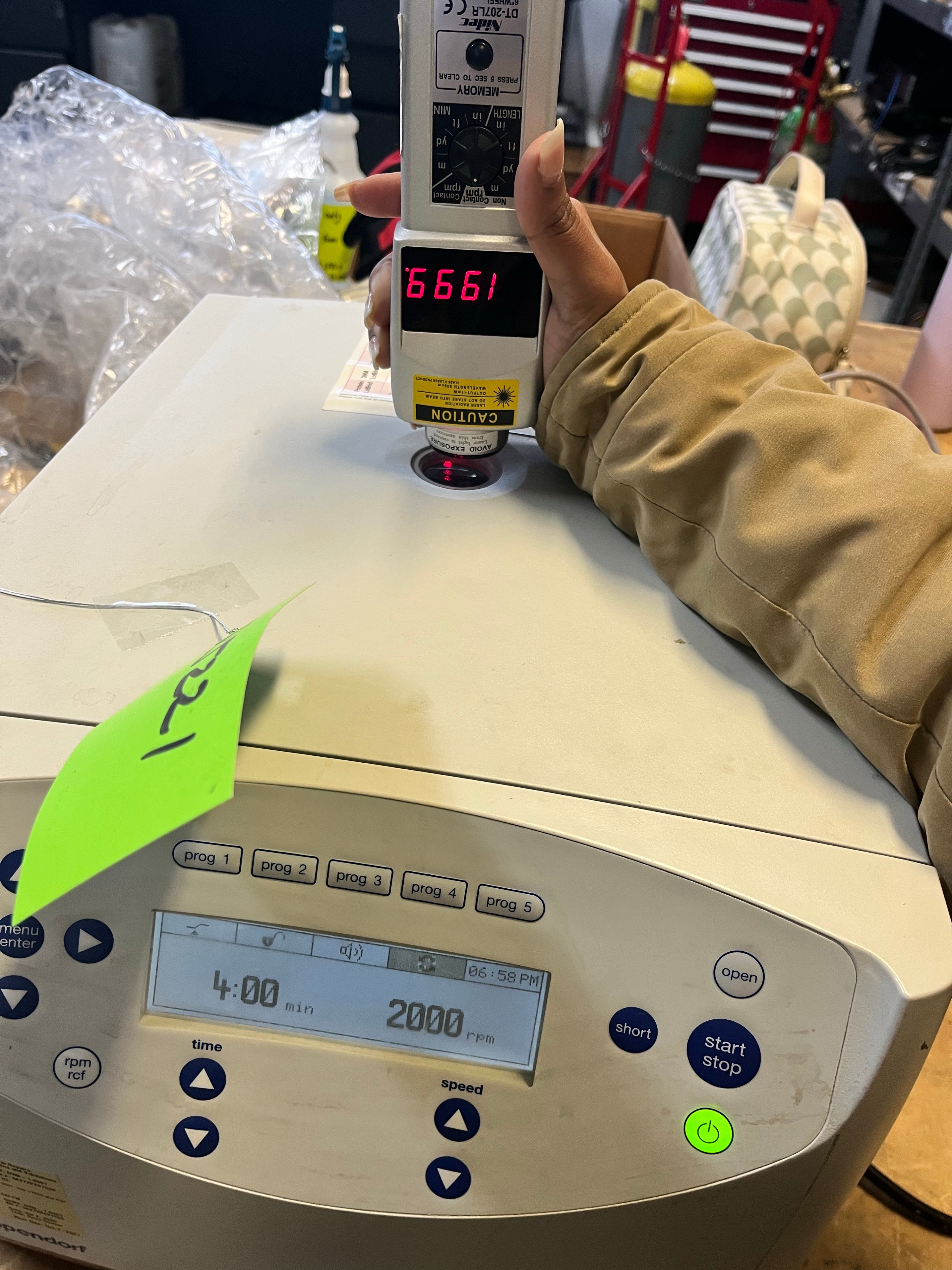Eppendorf 5430 Centrifuge with Rotor, Calibrated Oct 2026 - photo 3