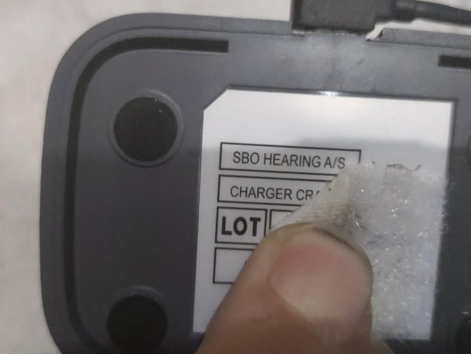 SBO Rechargeable dock for SBO Hearing Aids , with cable - photo 3