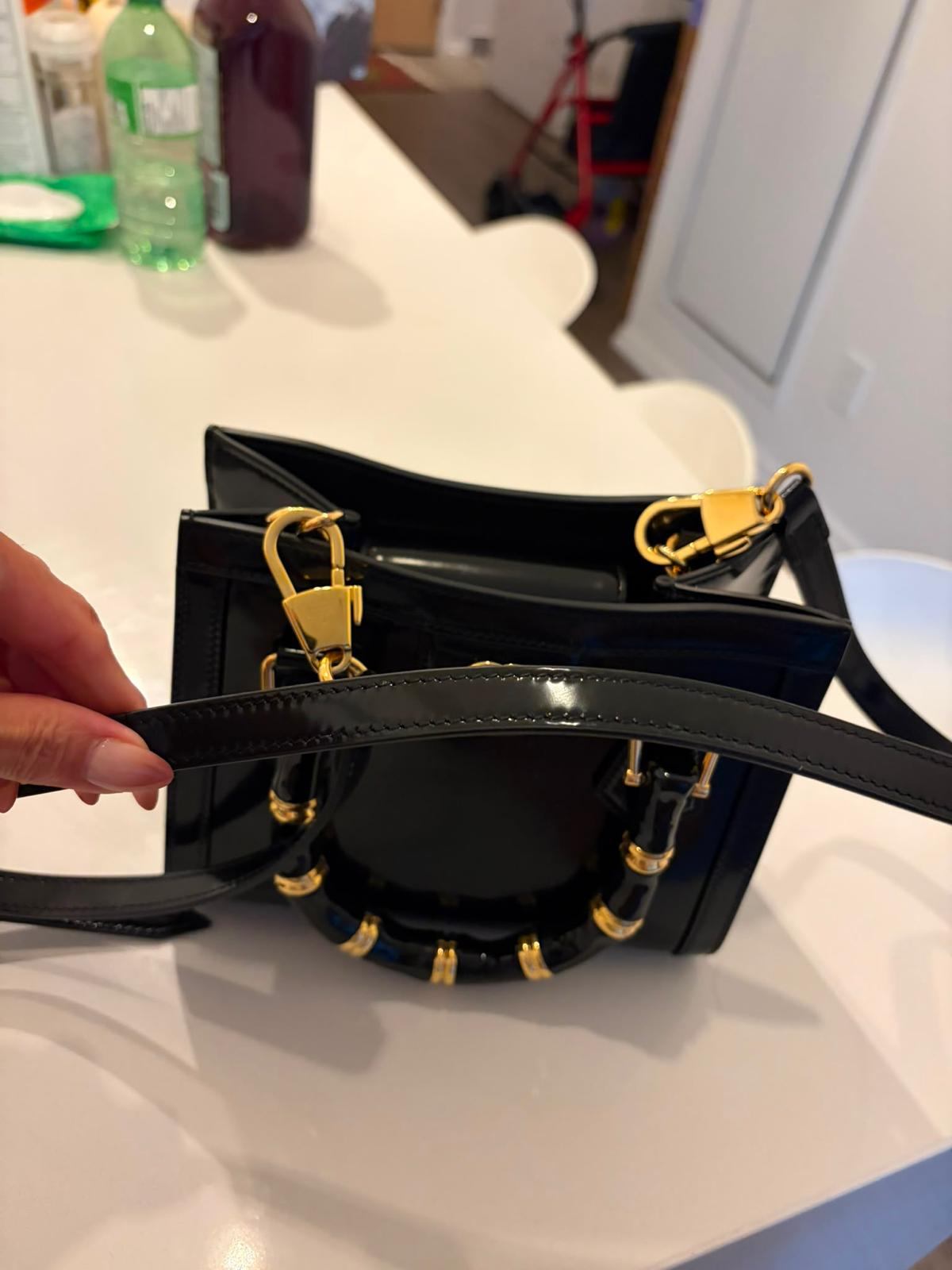 Authentic Patent Black Gucci bag - photo 5