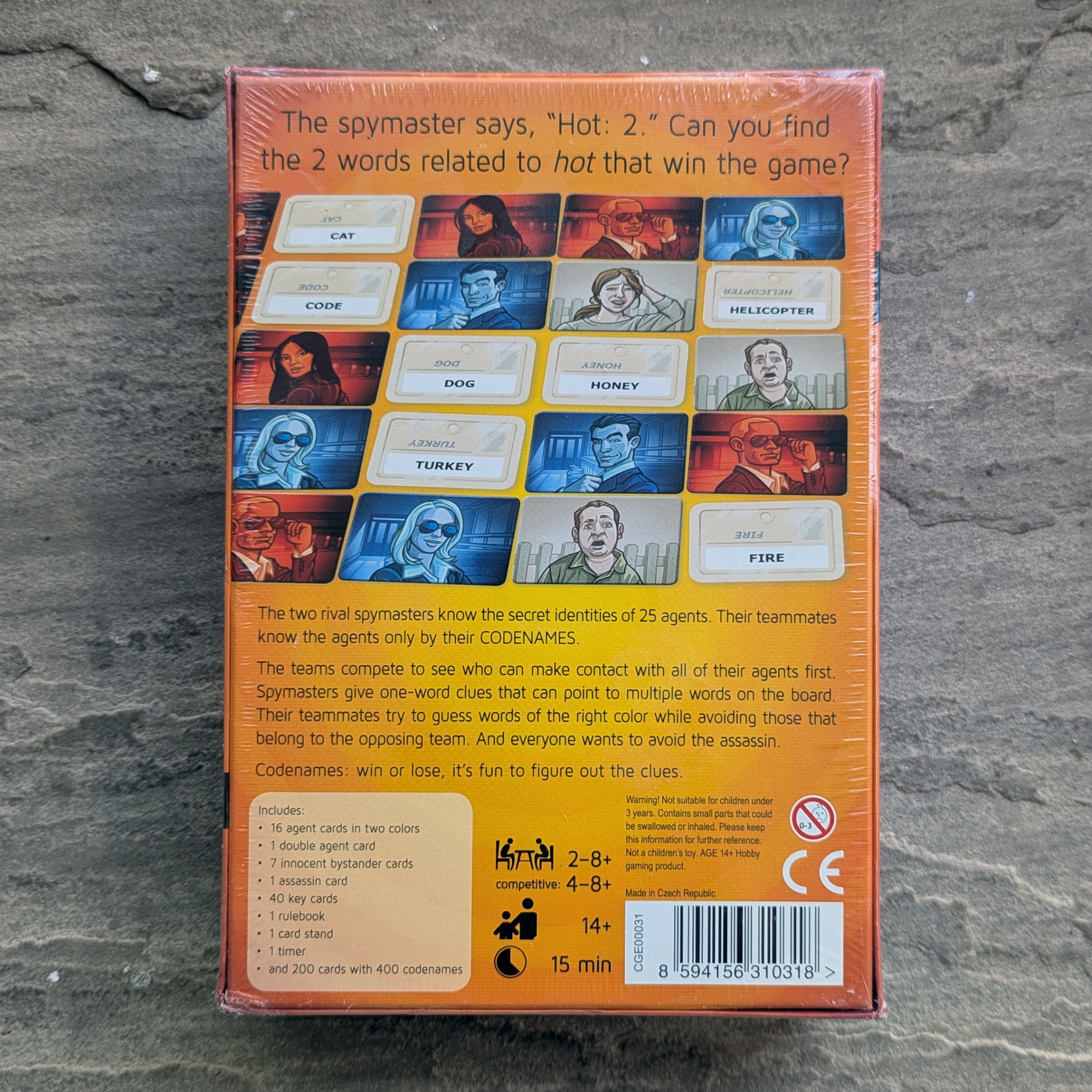 Codenames Card Game *SEALED* - photo 2