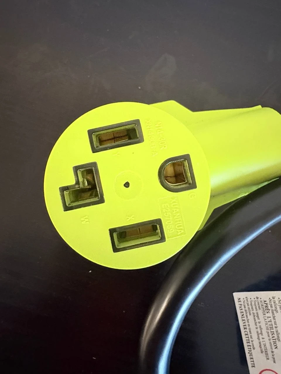 NEMA 14-30P to 14-30R Power Extension Cord - photo 2