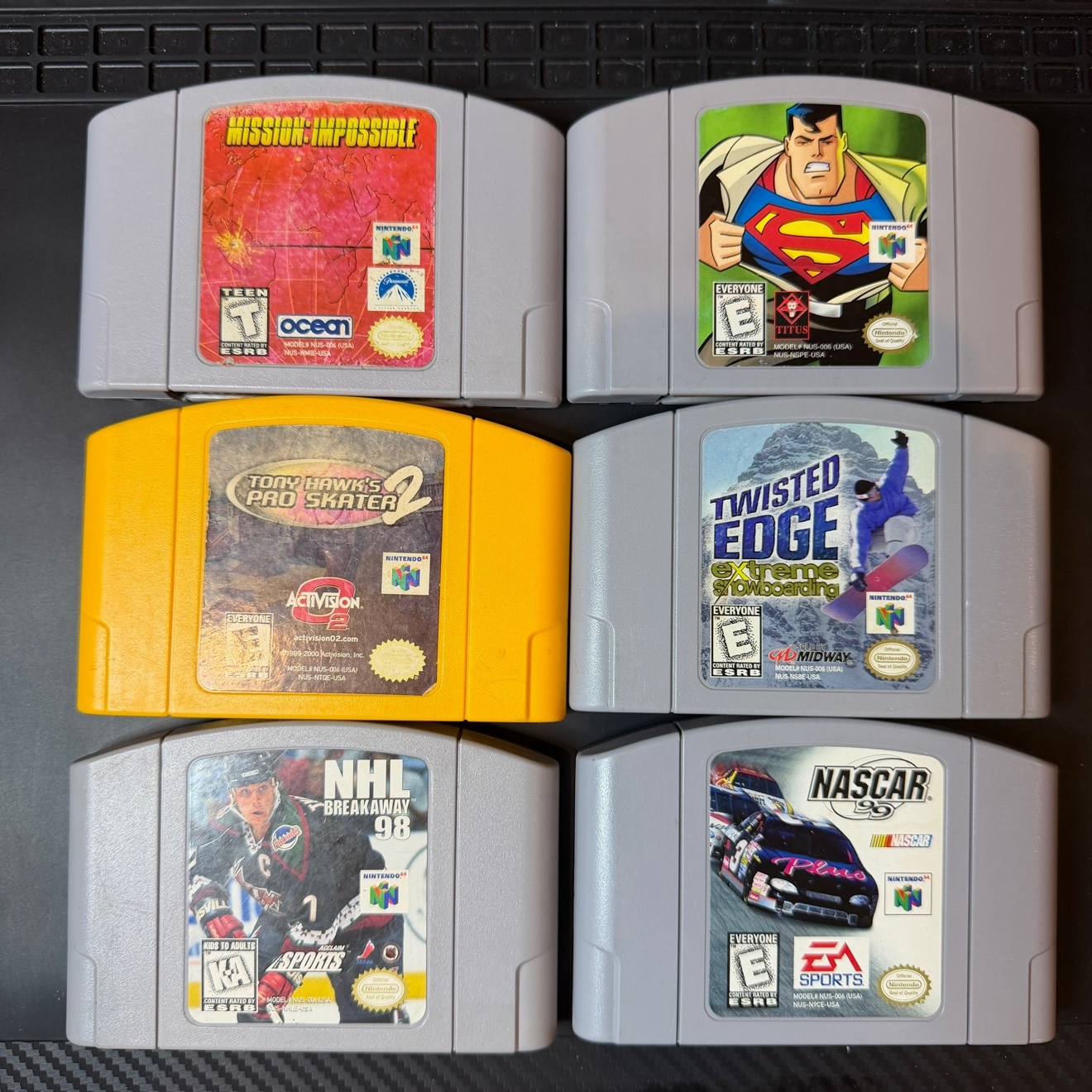 Nintendo 64 Game Bundle - 6 Games - Tested & Working