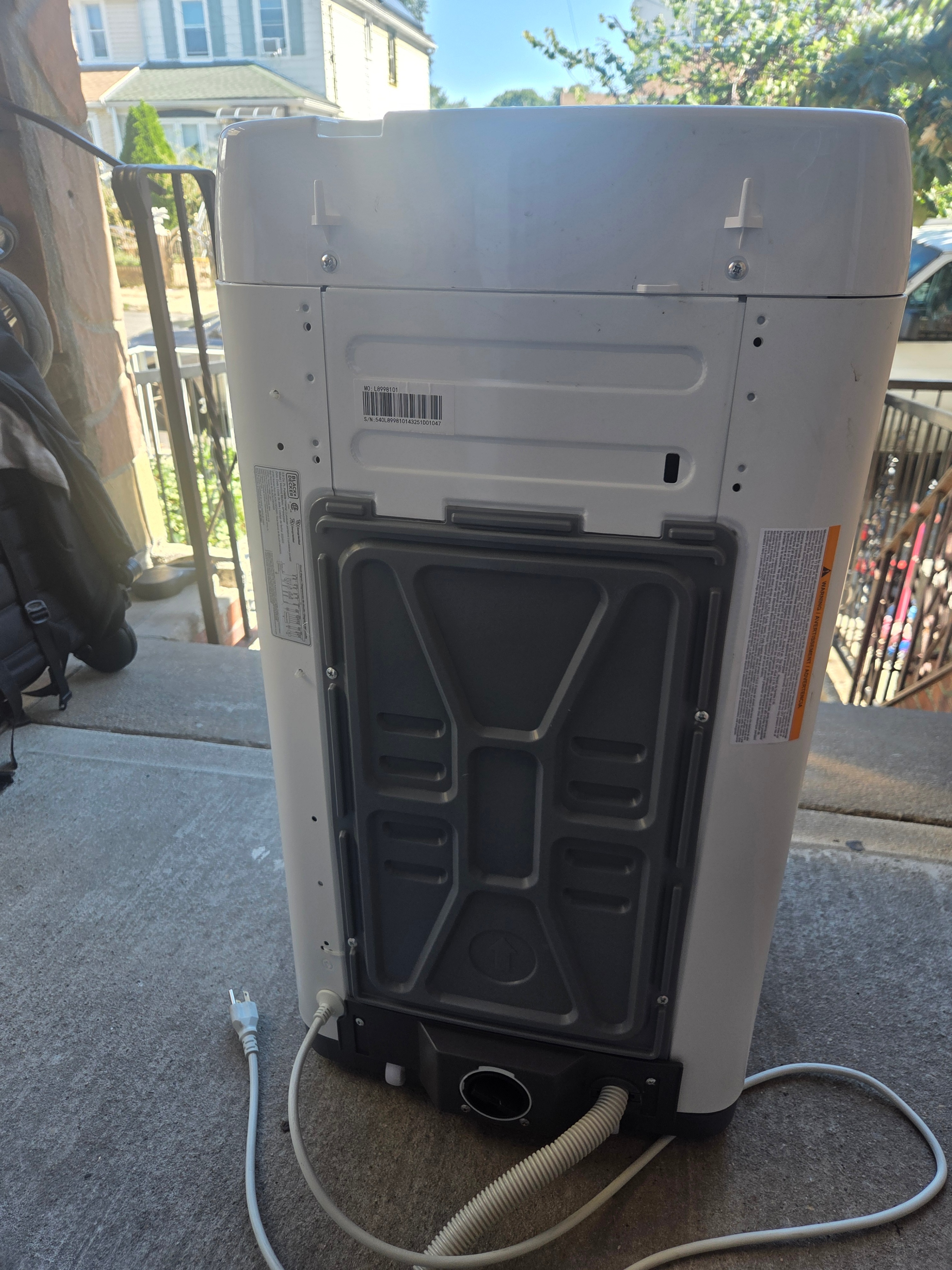 Black+Decker 0.9 Cu. Ft. Portable Washer - photo 4