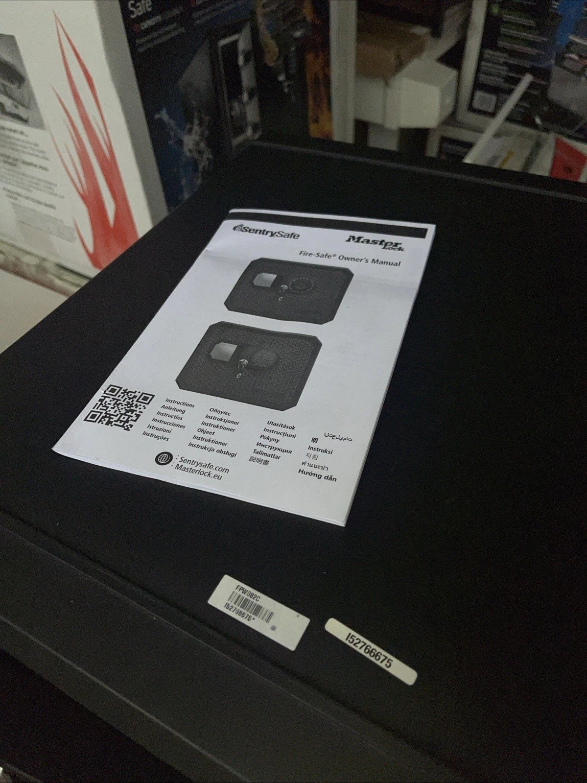 SentrySafe SFW123CTB 1.23 cu ft Fireproof Waterproof Safe - photo 4