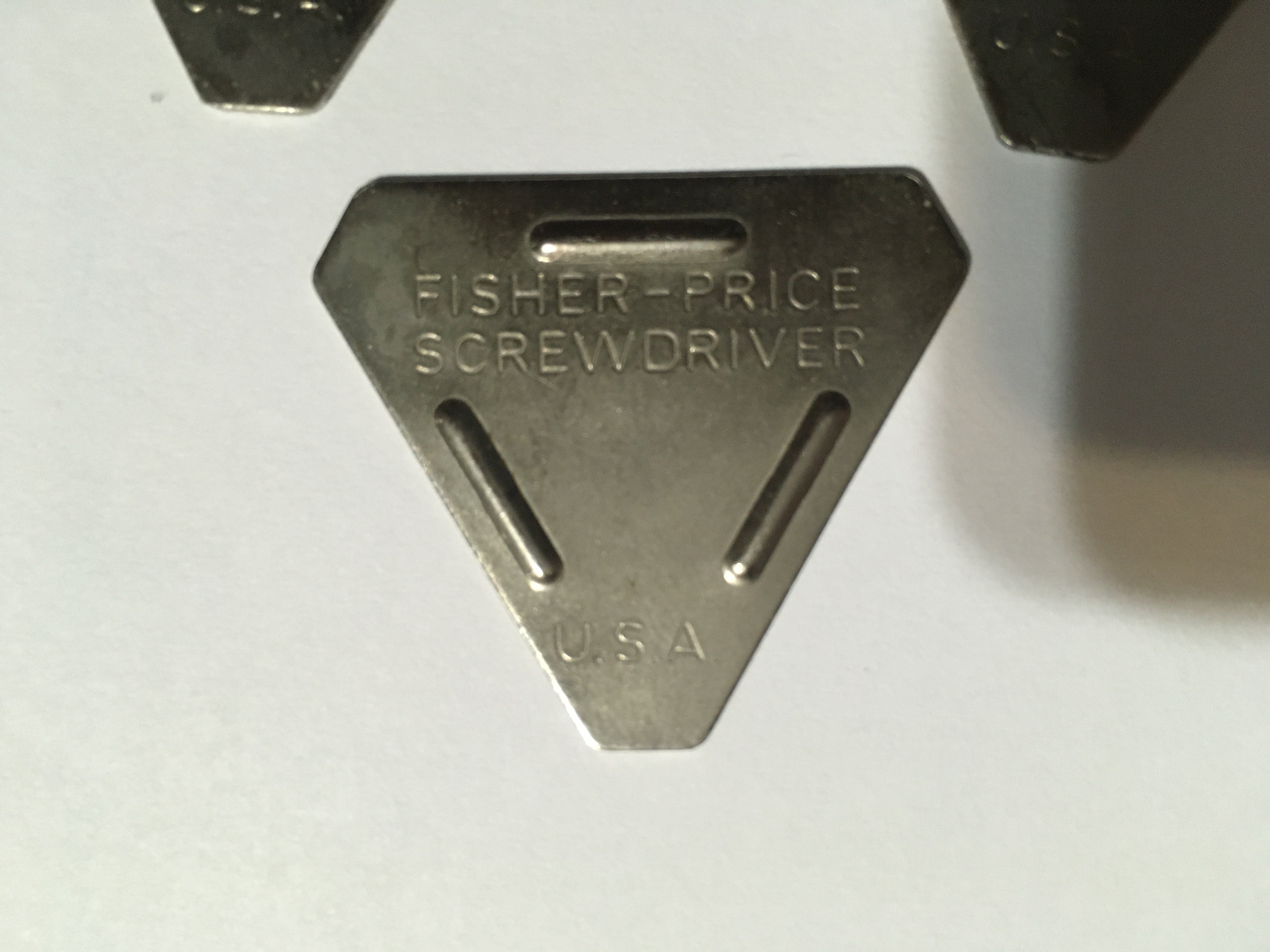LOT OF 3 FISHER PRICE SCREWDRIVER ORIGINAL TOY ASSEMBLY TOOL - photo 4