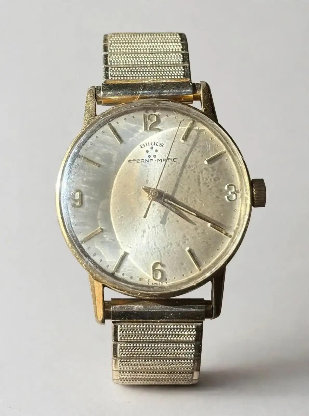 Birks Eterna-Matic Automatic Watch, Gold Filled, Swiss Made