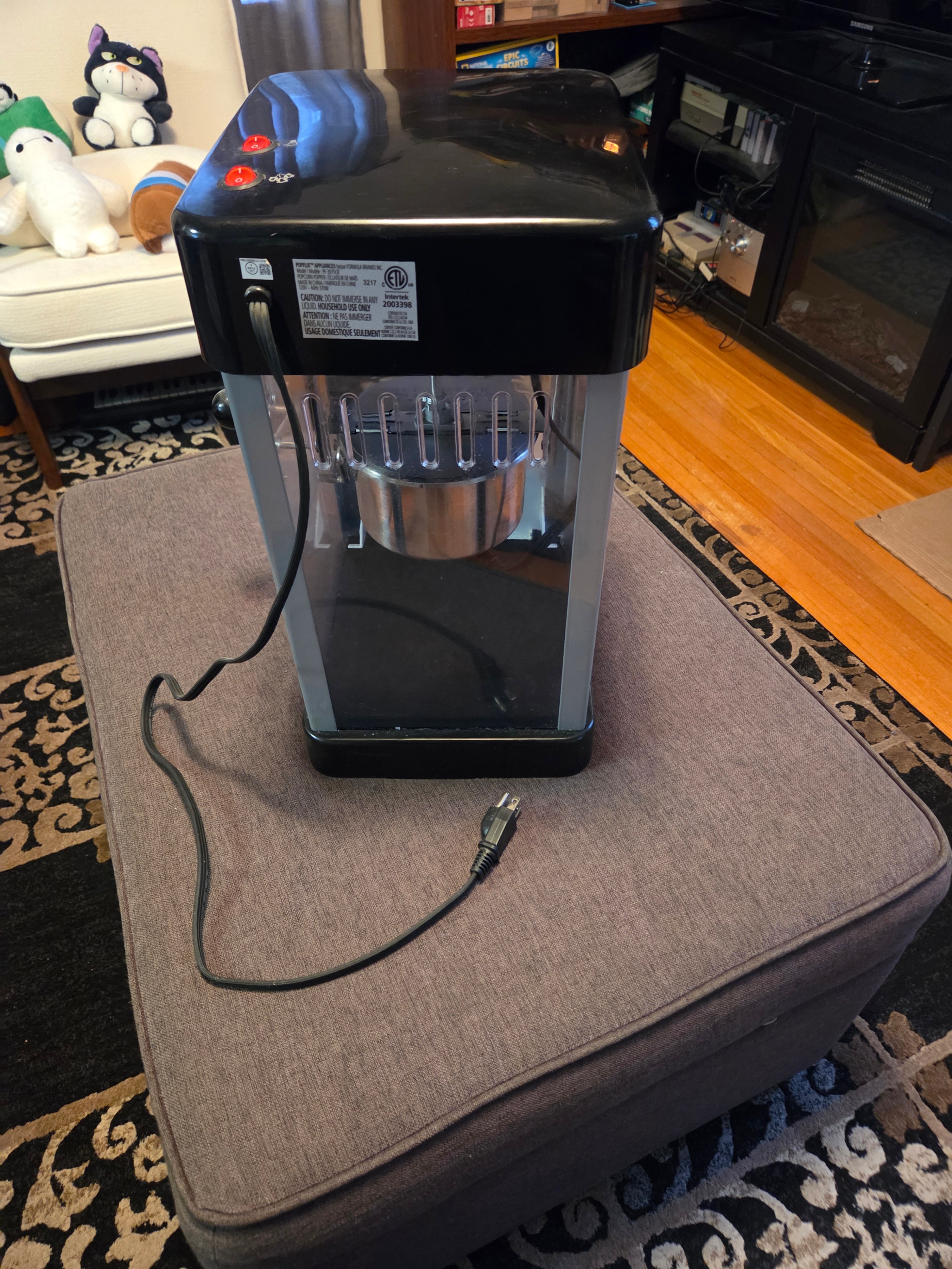 Cinema Style Popcorn Popper - photo 2
