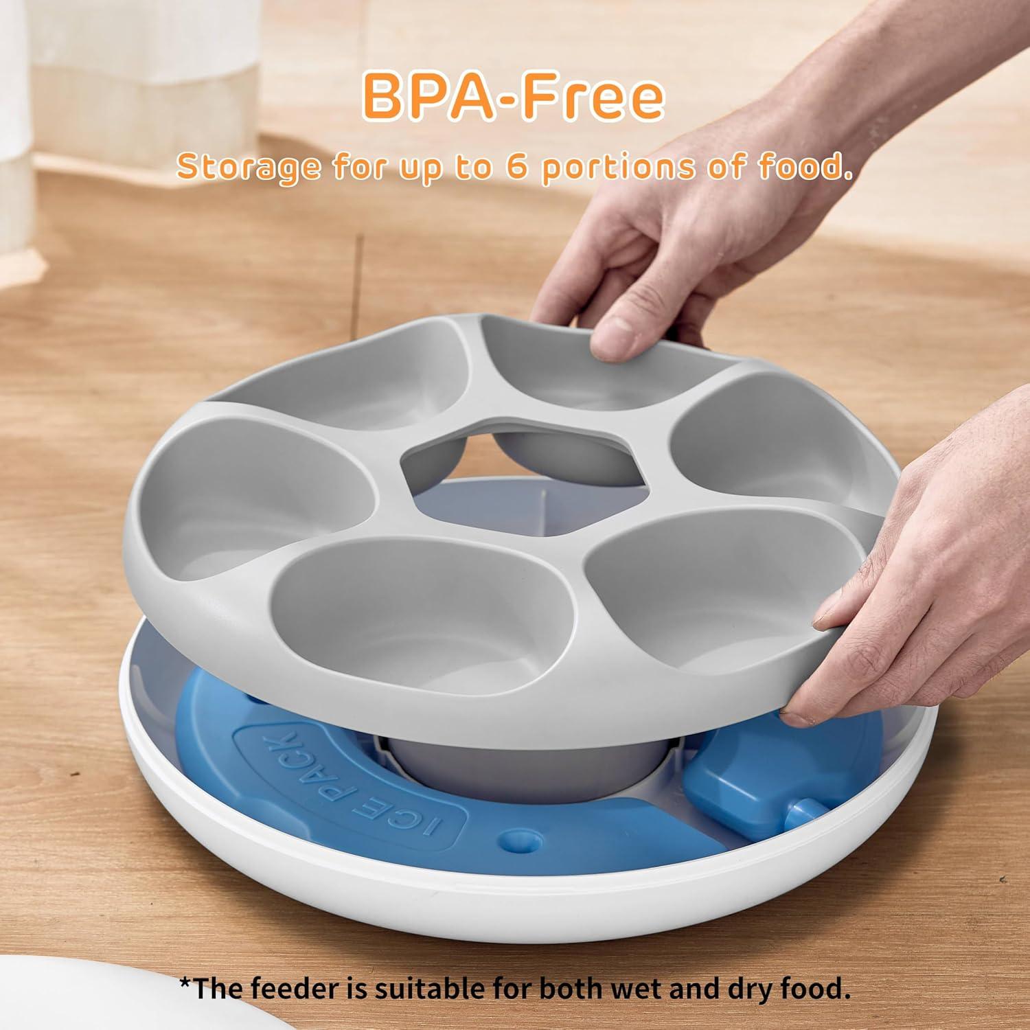 iPettie 6-Meal Automatic Pet Feeder - photo 3