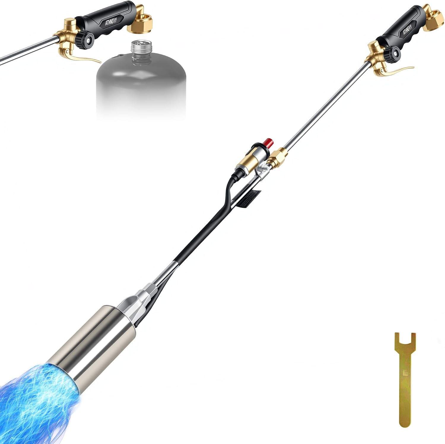 Heavy Duty Propane Weed Burner Torch - photo 2
