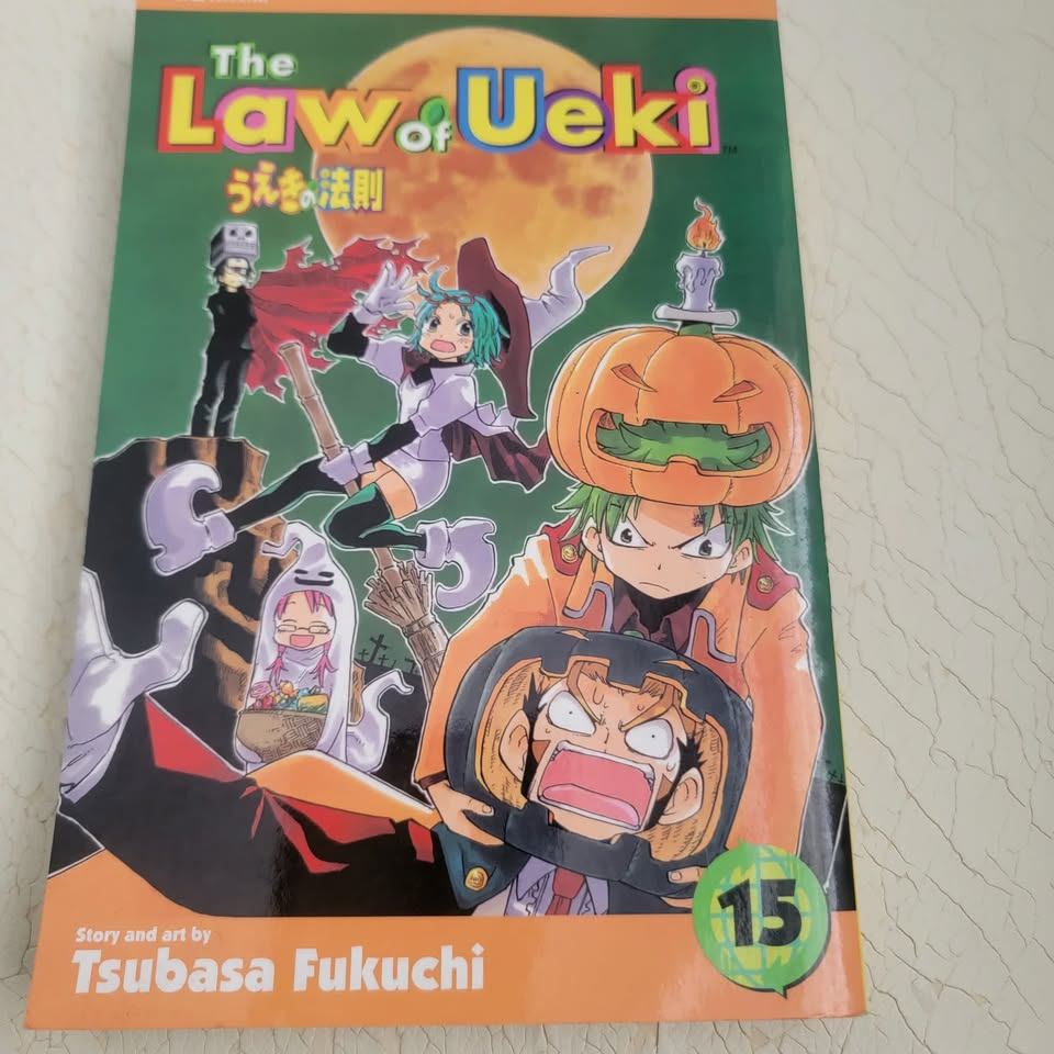 The Law of Ueki Vol 15 Manga Tsubasa Fukuchi Viz Media English