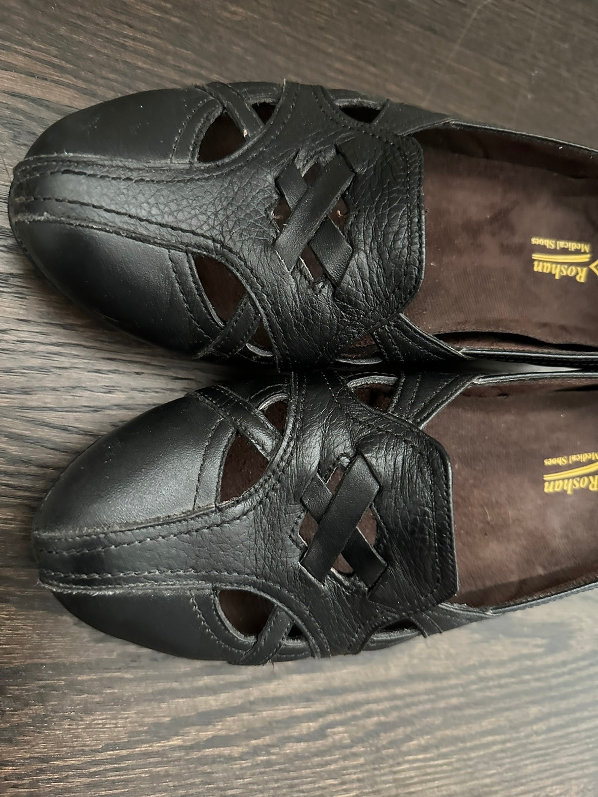 Black Leather women Shoes - photo 4