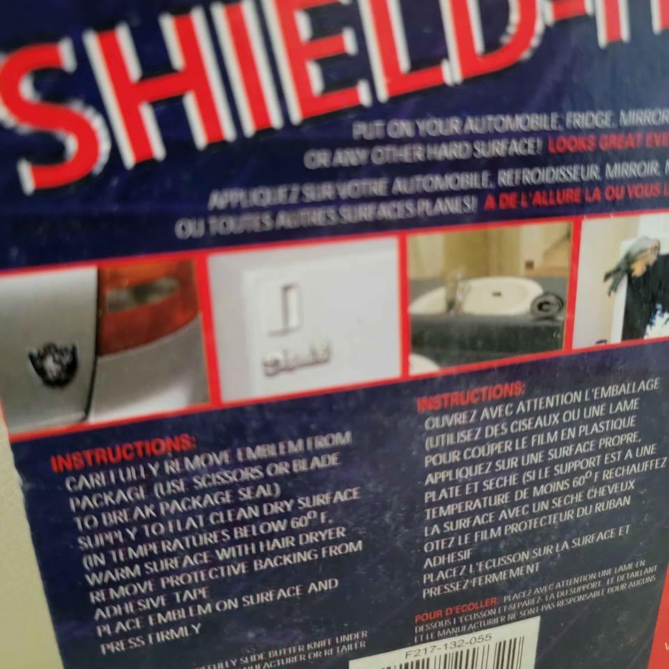 Washington Redskins NFL SHIELD-IT! Chrome plastic Emblem - NEW - photo 4