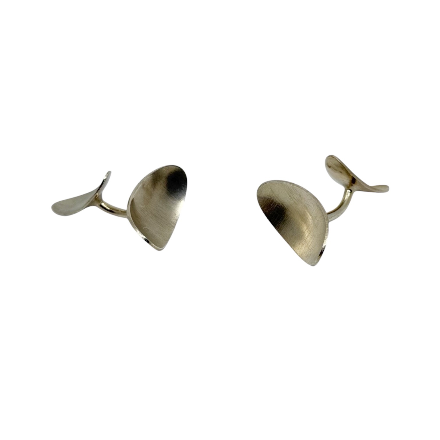 Mid Century sterling silver cufflinks - photo 4