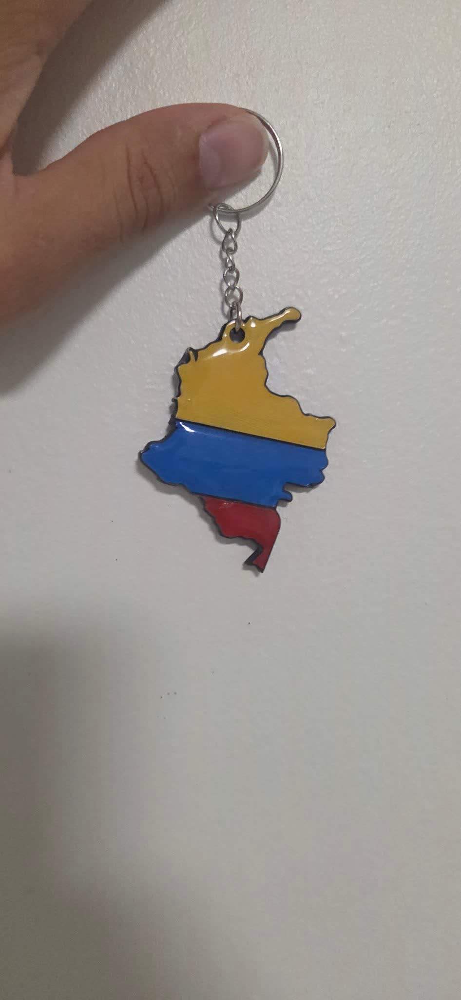 Llavero Mapa de Colombia - Impreso en 3D - photo 2