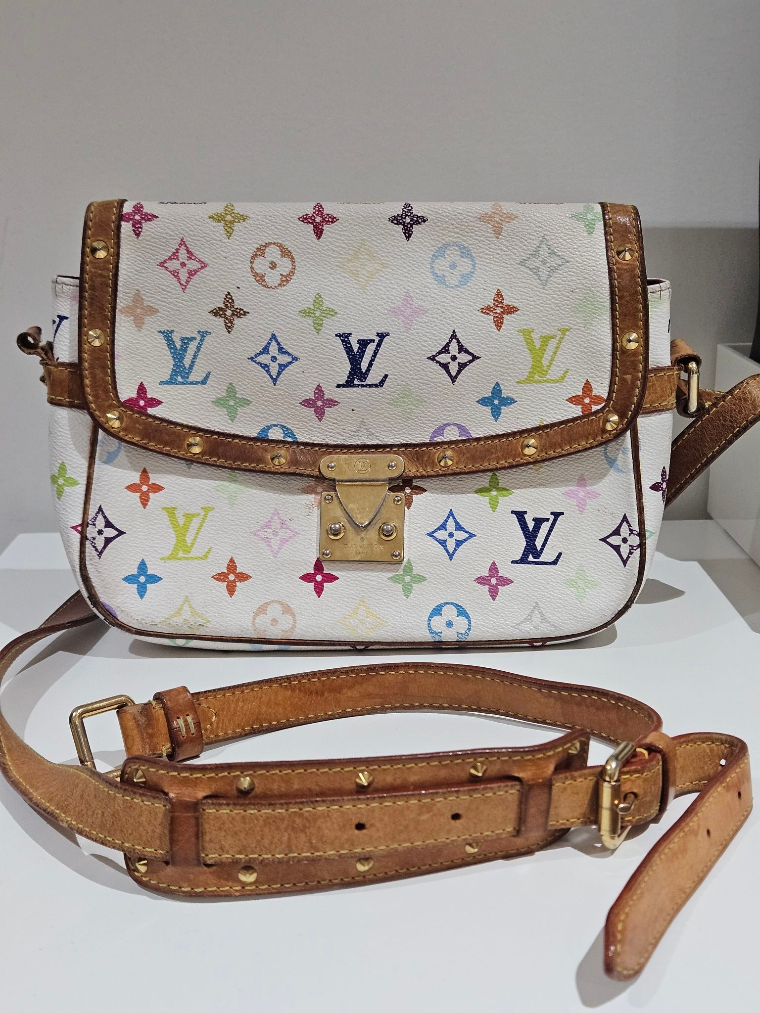 Louis Vuitton Monogram Multicolore Sologne Bag (Model M92661)