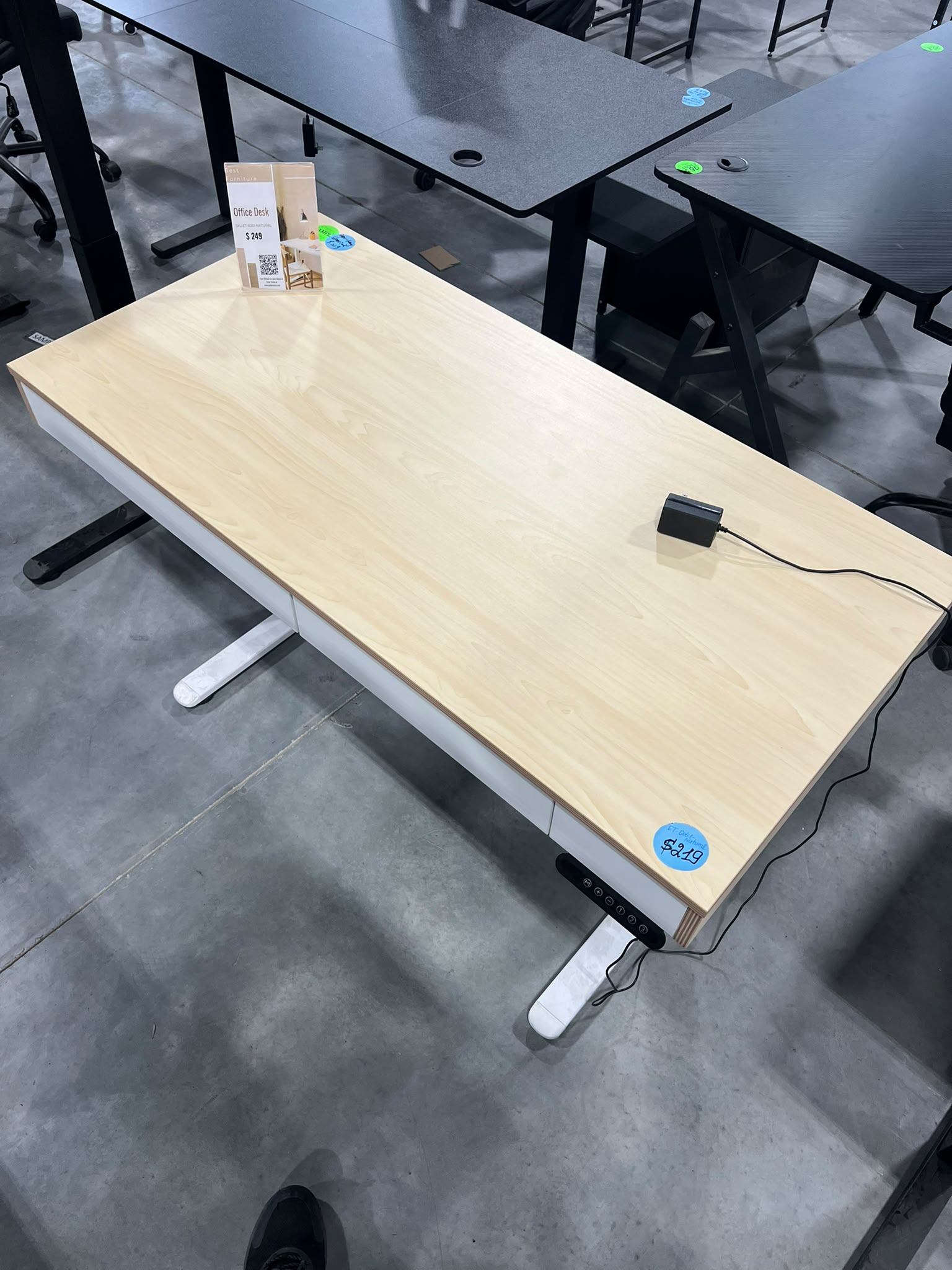 Electric Standing Desk 48"x24" $219 ⚡ Brand New – 2 Drawers - photo 2