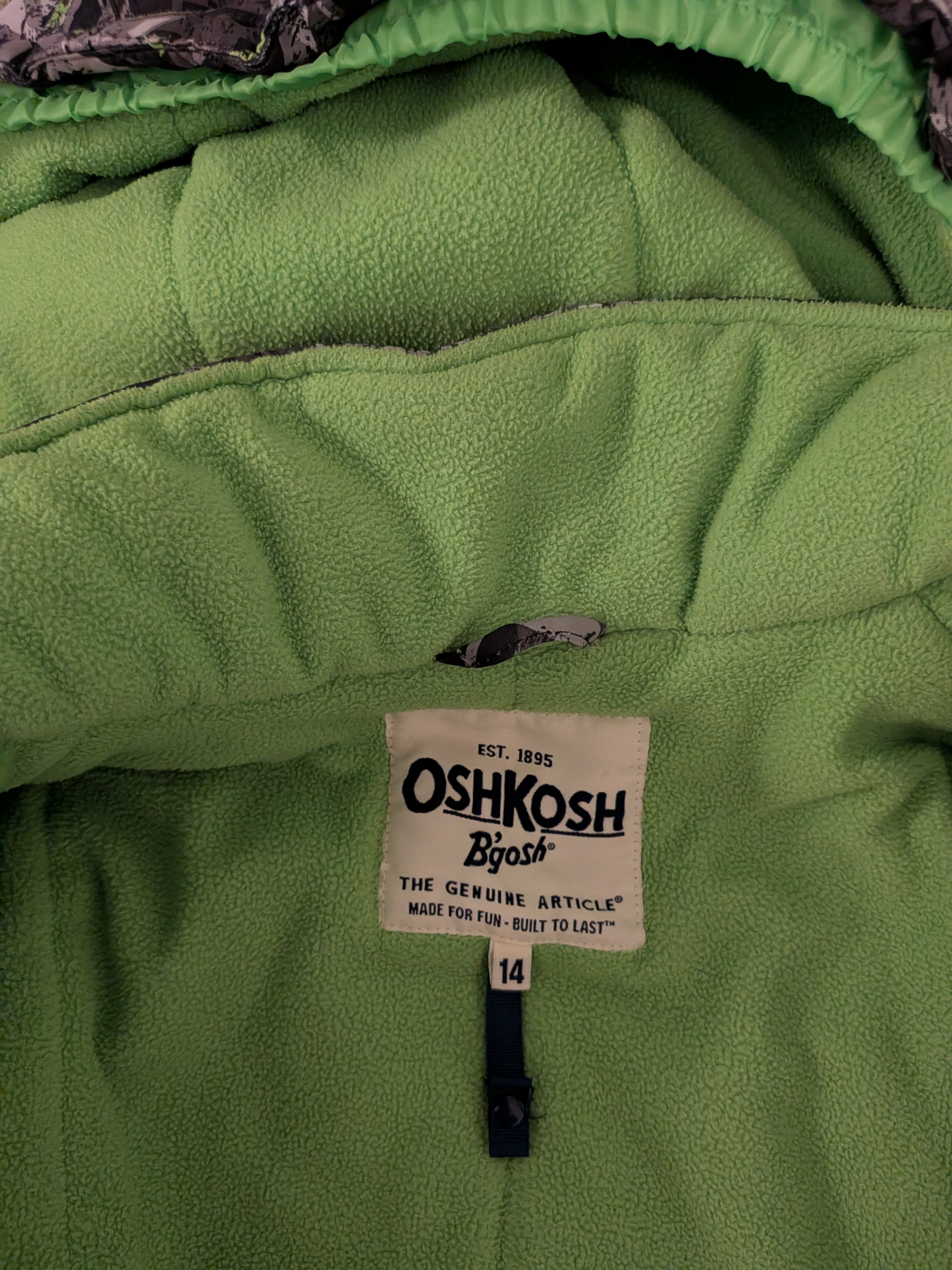 OshKosh B'gosh Winter Snow Suit Set Size 14 - photo 3