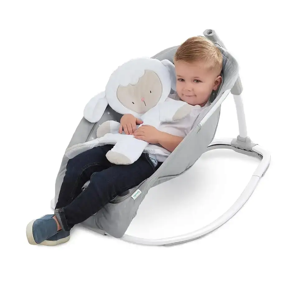 2-in-1 Lightweight Infant to Toddler Rocker and Baby Bouncer - photo 5