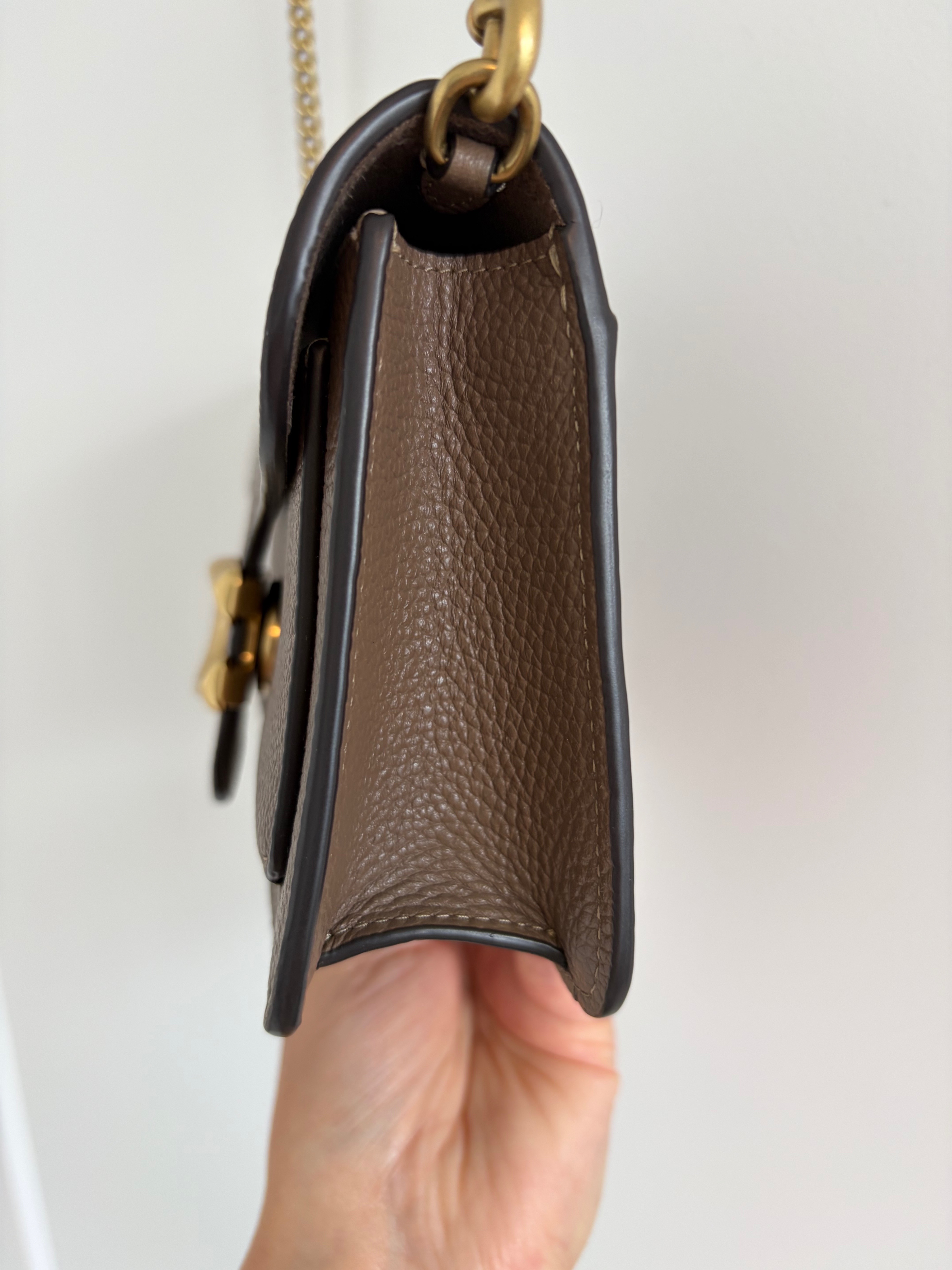 Coach Tabby Chain Clutch CE772 – Dark Stone - photo 5
