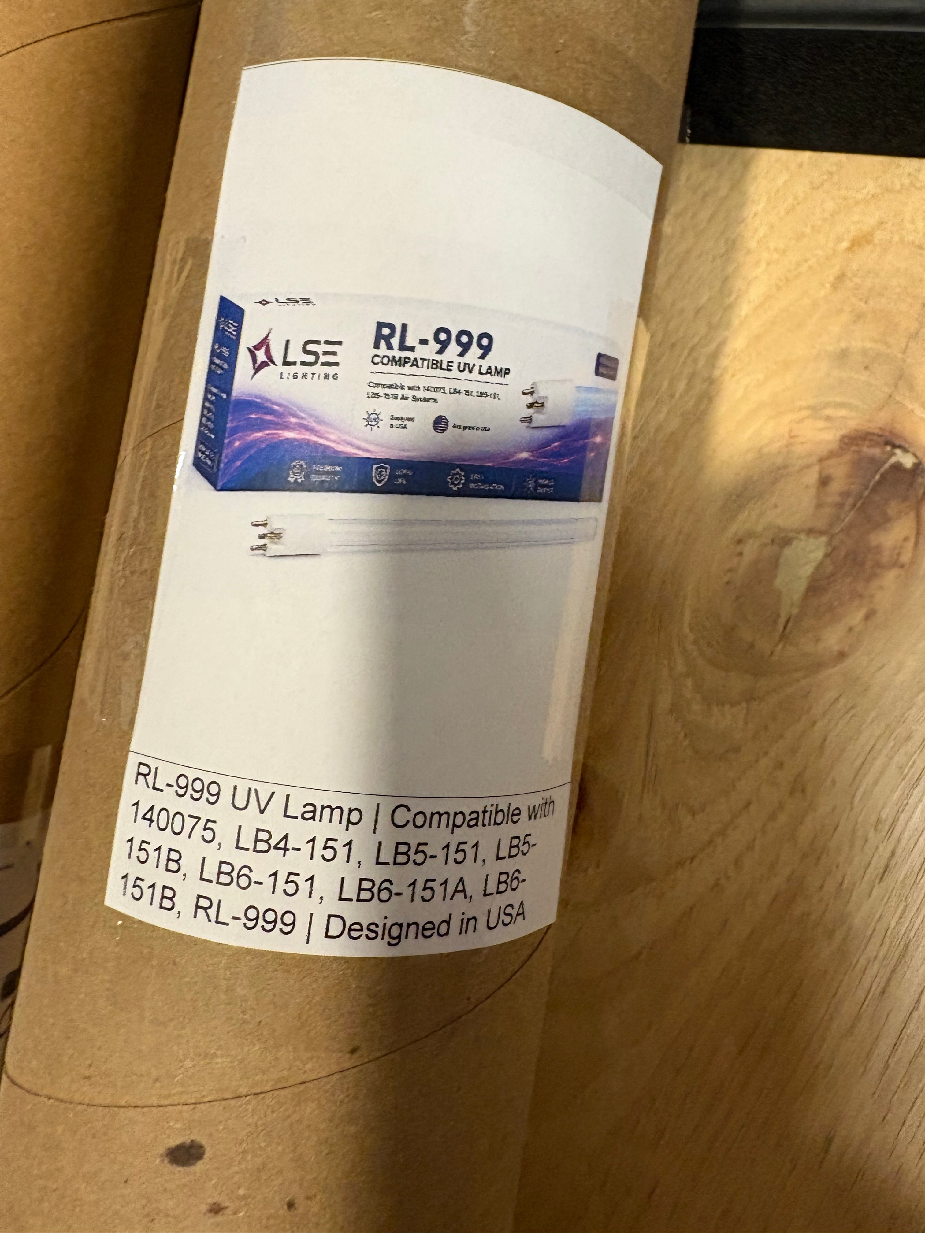 UV Water/Air Bulbs: S410RL-HO, S600RL-HO, UV-18 & RL-999 - photo 5