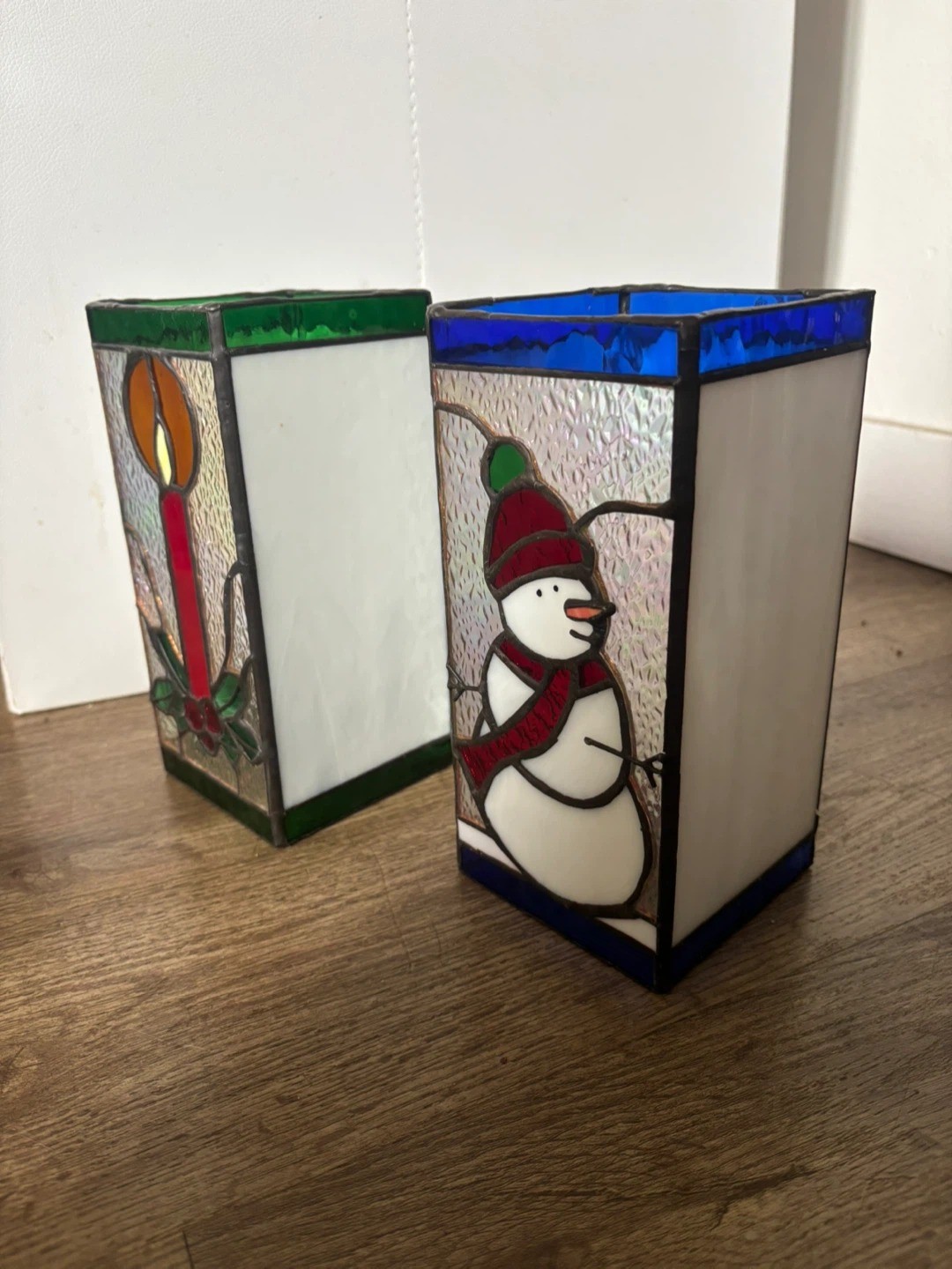Christmas Stained Glass Lamps - photo 2