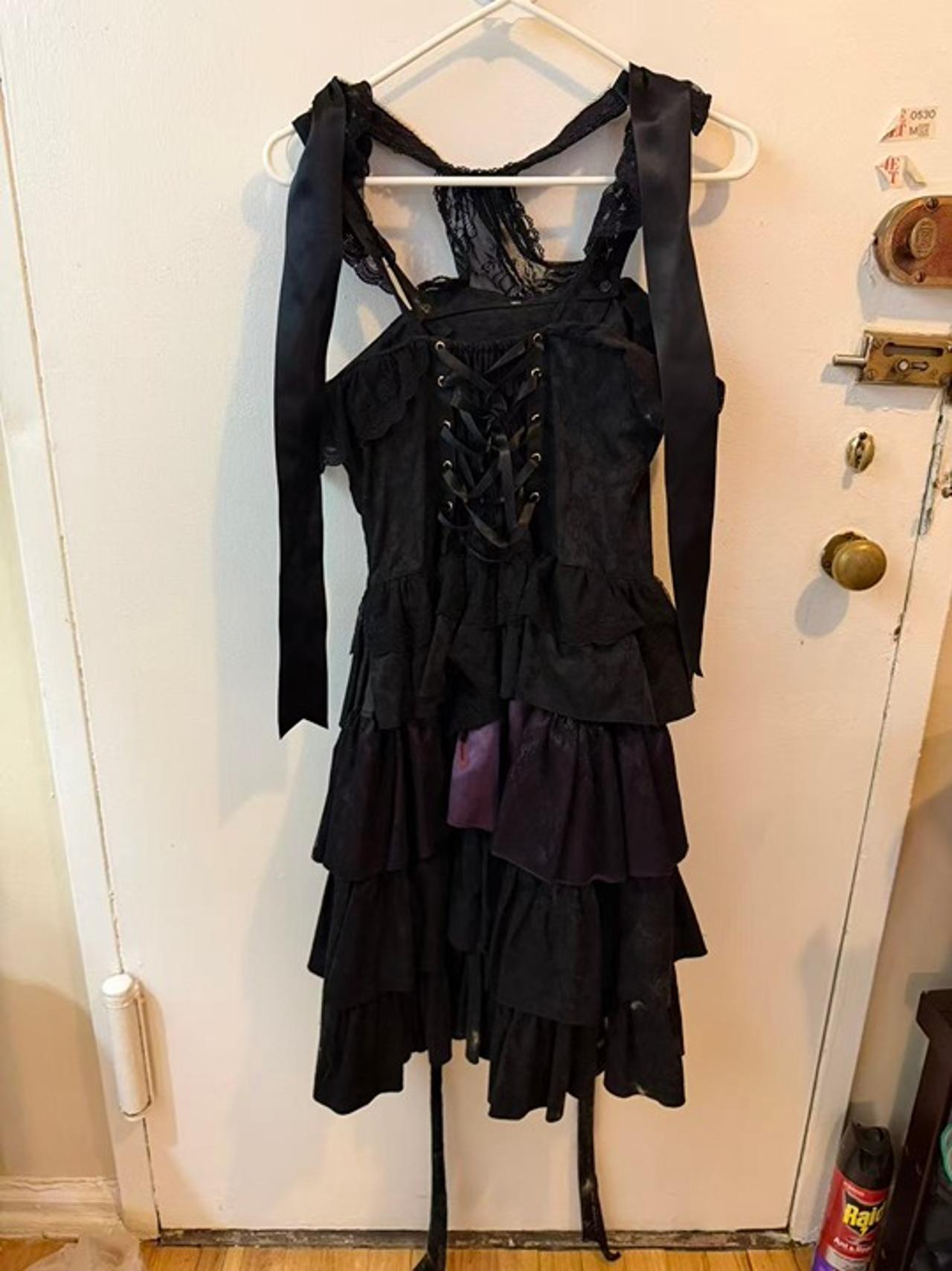 ALICE and the PIRATES Sweet Devil JSK Black Purple - Size S - photo 3