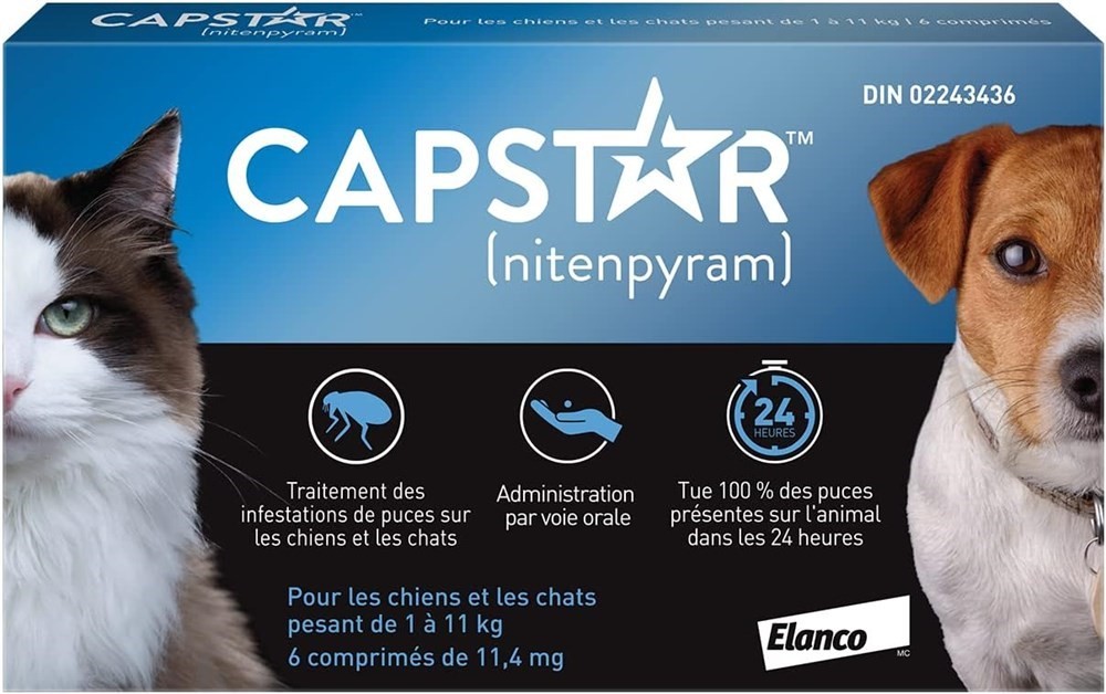 Capstar Flea Treatment Small Dogs & Cats 1–11kg – 6 Pack - photo 2