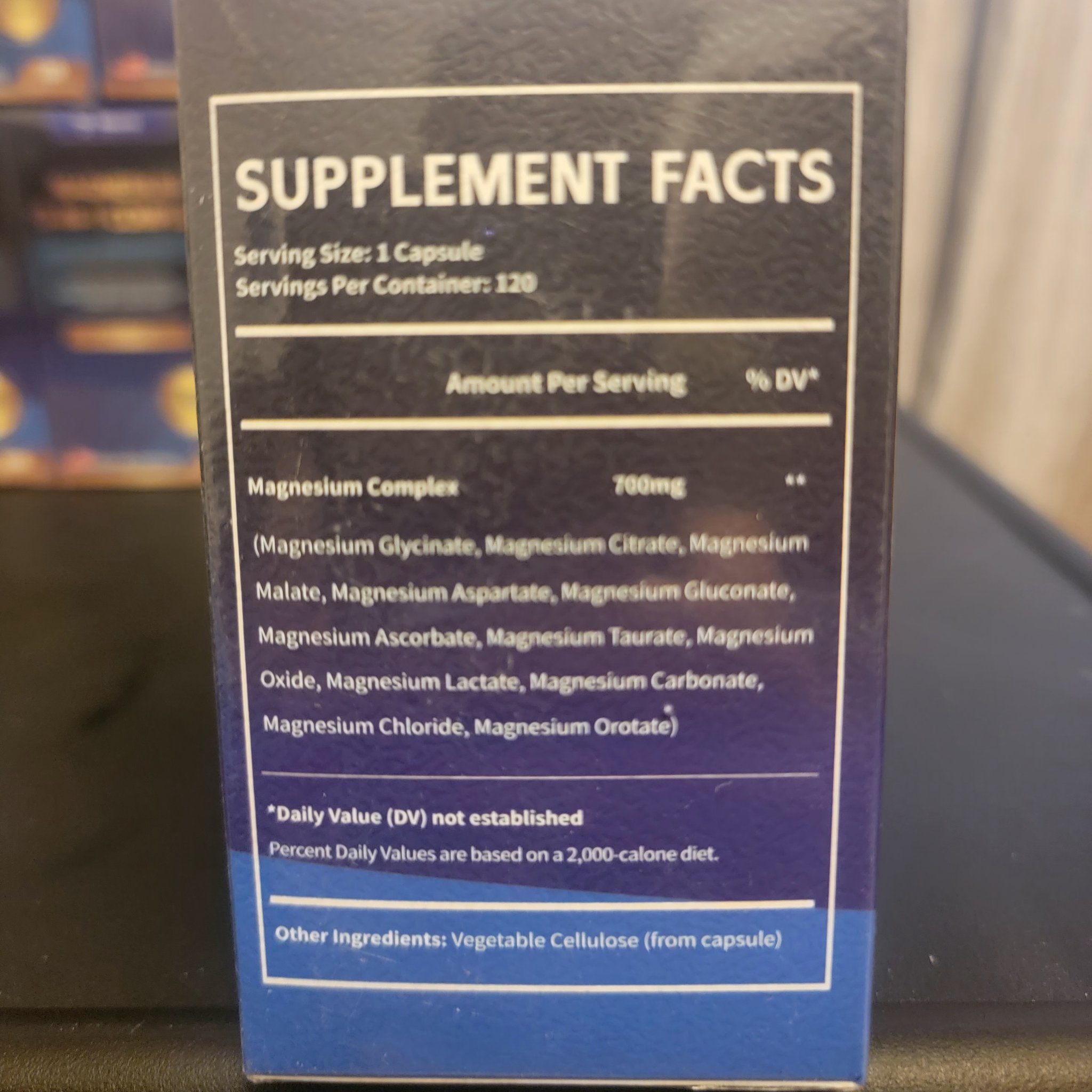 Totaria Health Magnesium 12-in-1 Complex 700mg 120 Capsules - photo 2