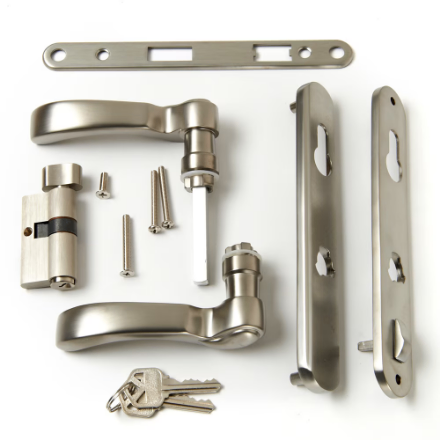 New Andersen Traditional Storm Door Handle Set - Satin Nickel - photo 2