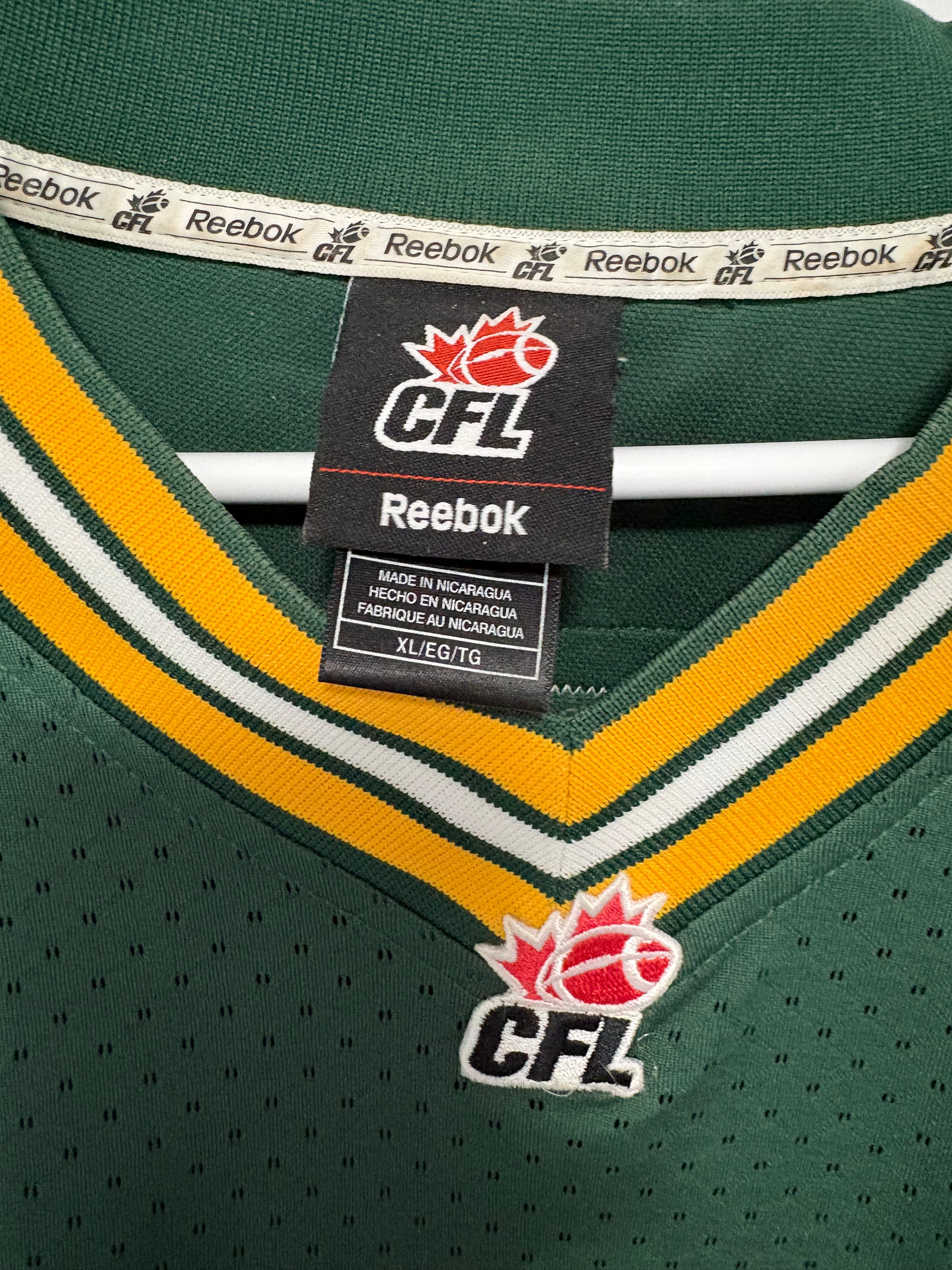 Reebok CFL Edmonton Eskimos Charles 7 Jersey - photo 3