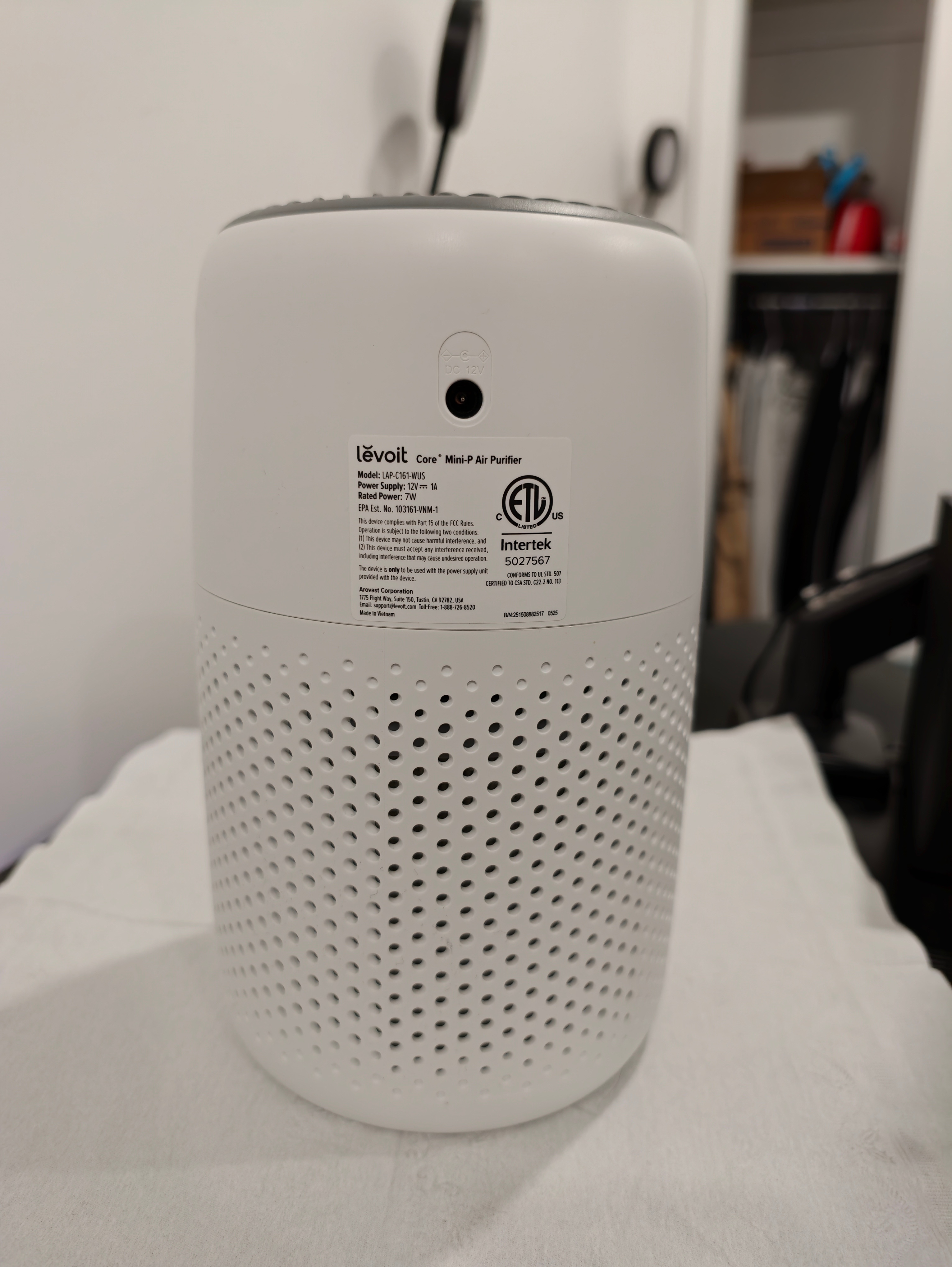 Levoit Core Mini-P Air Purifier with Aromatherapy - photo 4