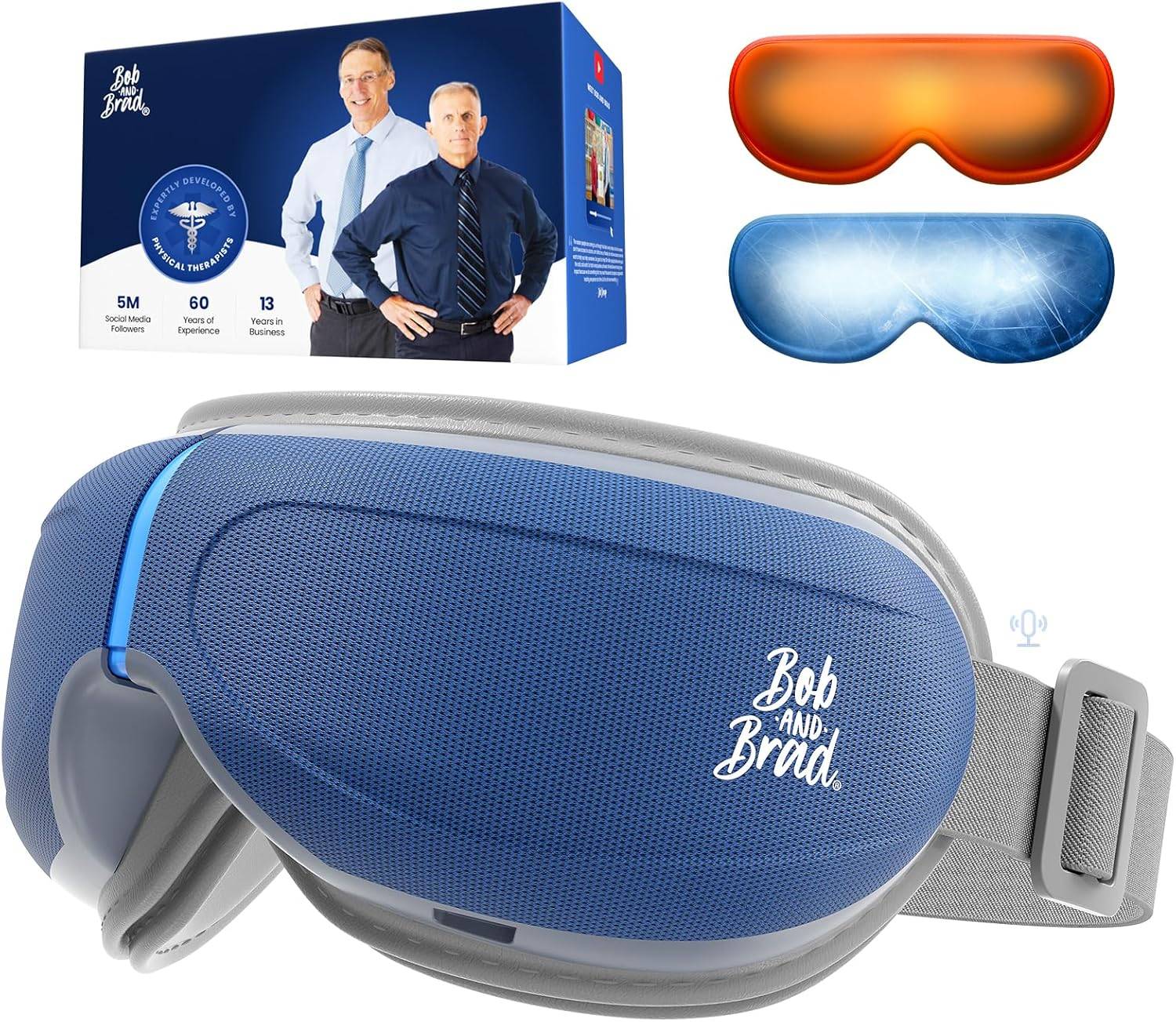 NEW~ BOB AND BRAD Eye Massager – Heat & Cooling – Voice Control