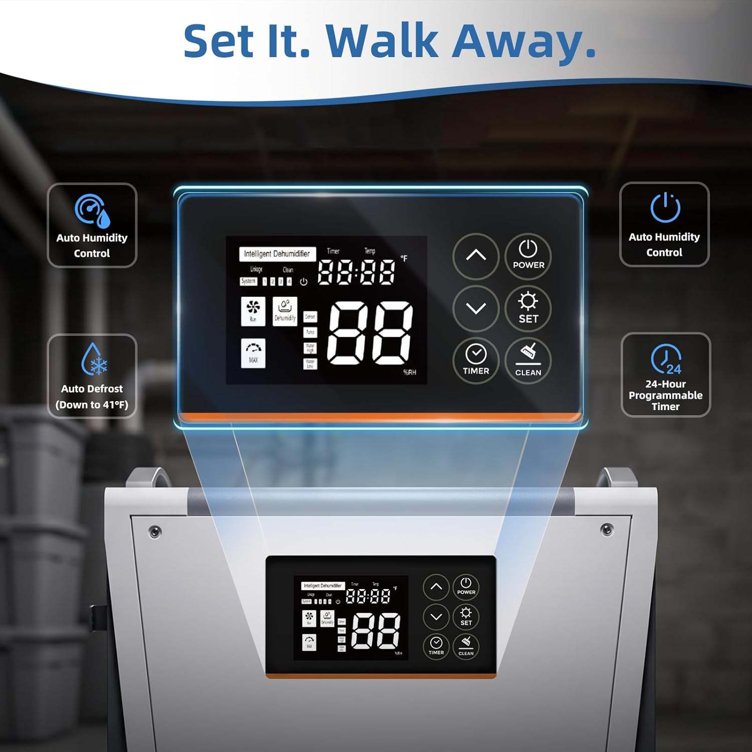 Prikod 70 Pint Commercial Dehumidifier w - photo 5