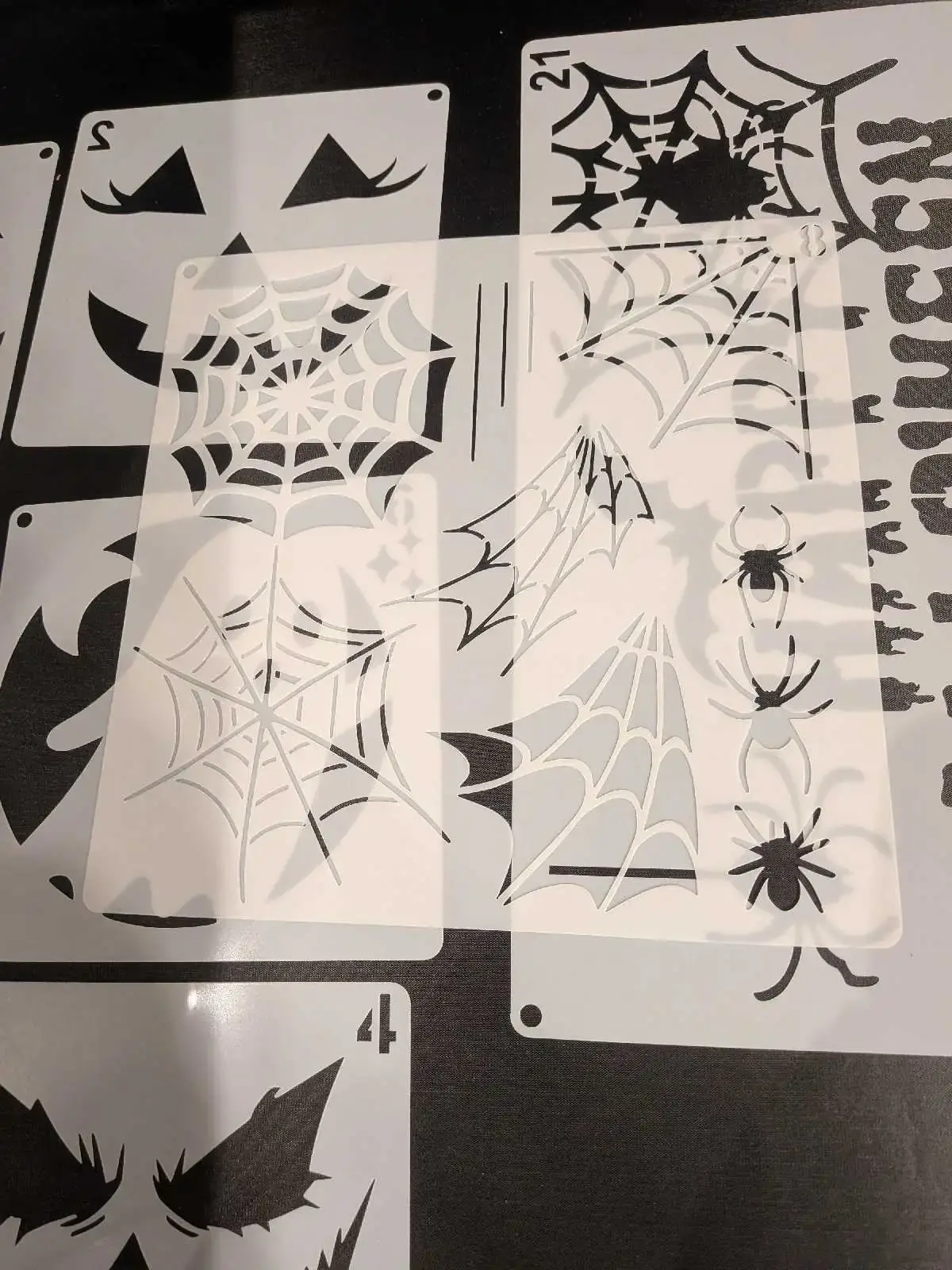 Set of Halloween Stencils - photo 4