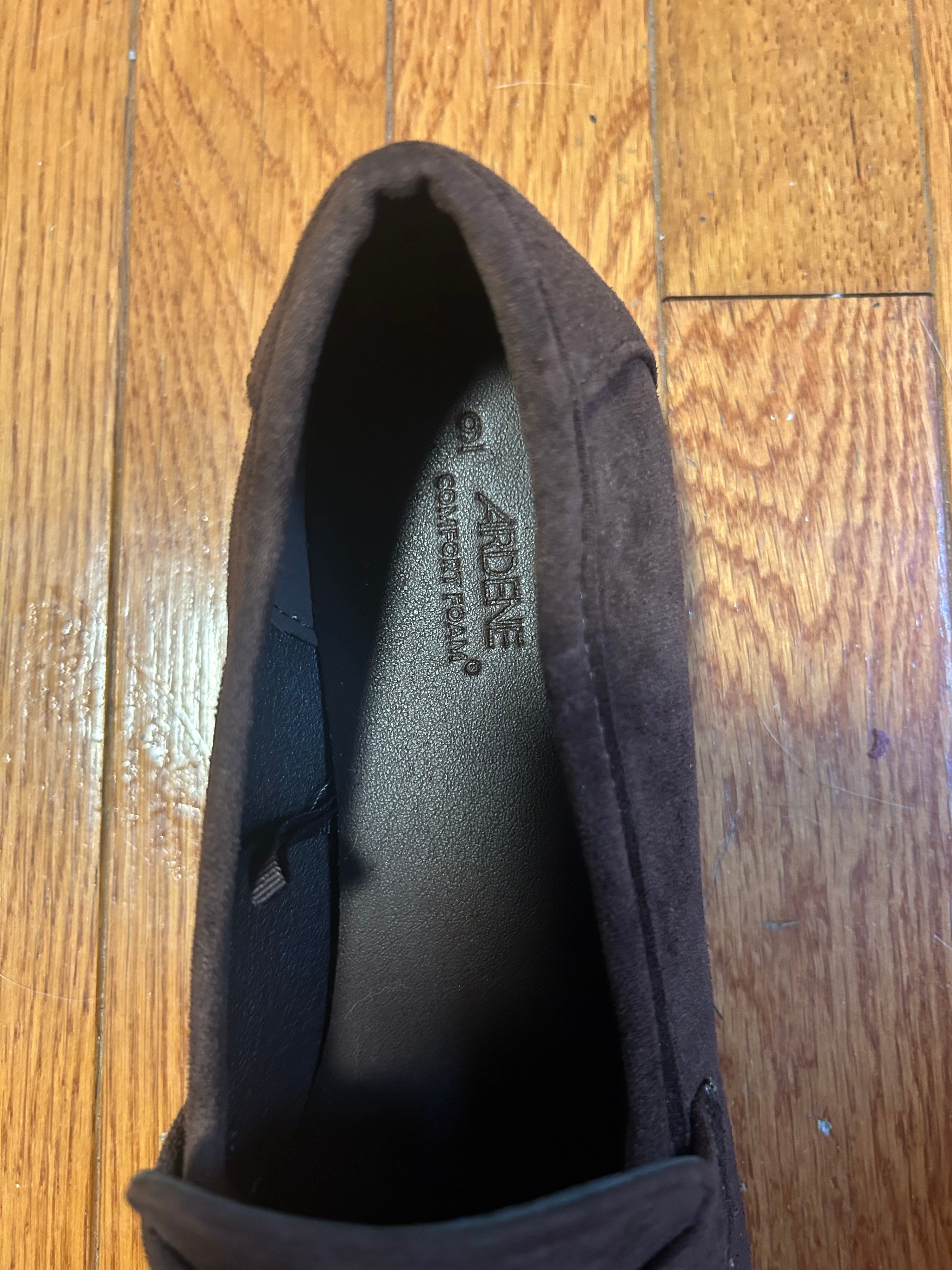 Ardene Women's Brown Suede Tassel Loafers – Size 9 - photo 3