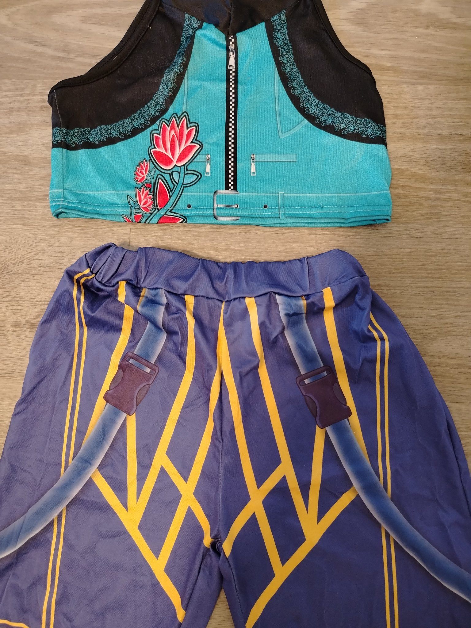 Girls Halloween Costume – Zoey K-pop Demon Hunters, Size 6-7Y - photo 3