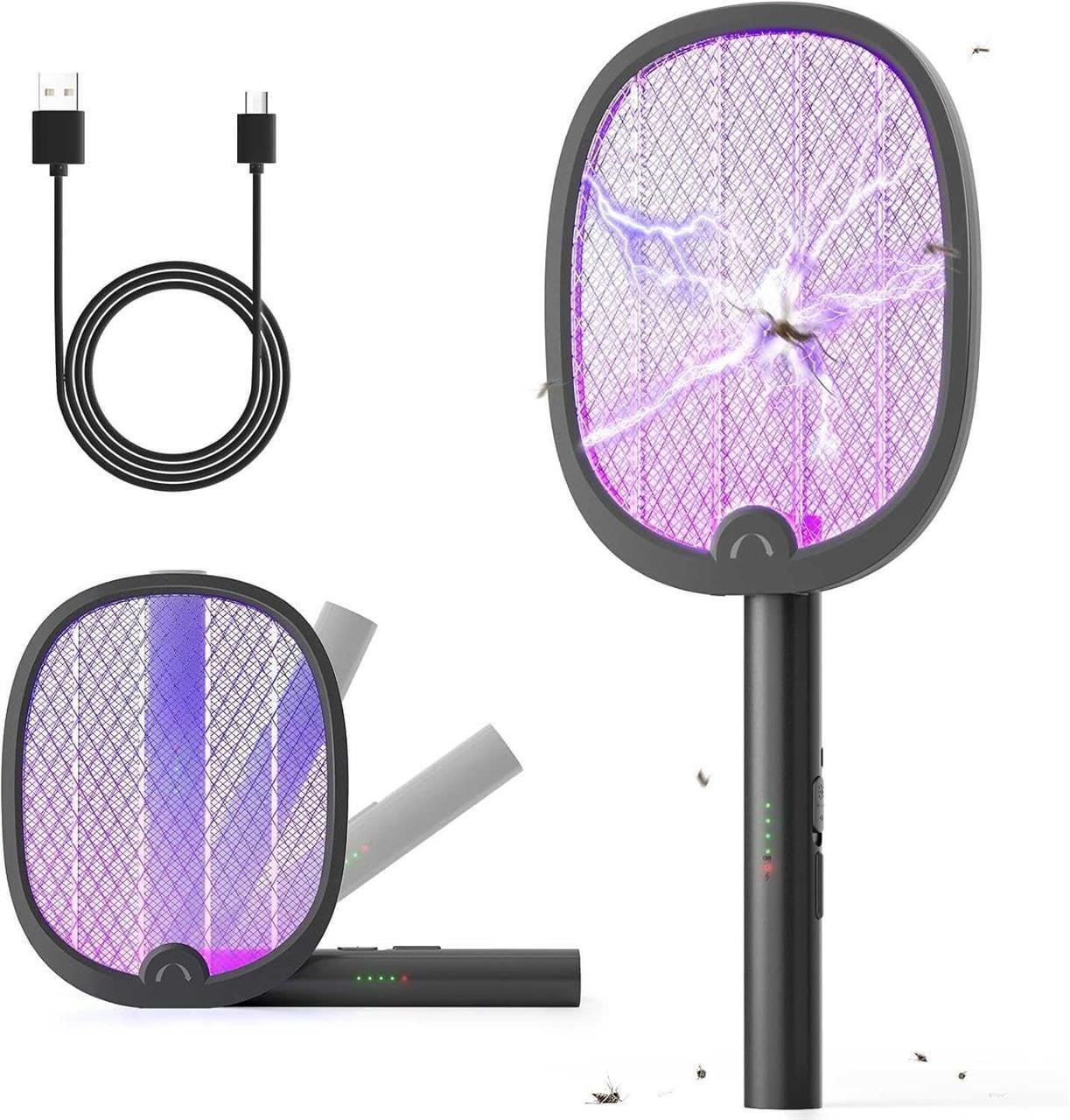 YISSVIC Electric Fly Swatter, 2-Pack — Rechargeable