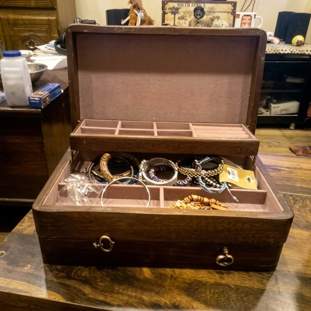 Wooden Jewellery Box